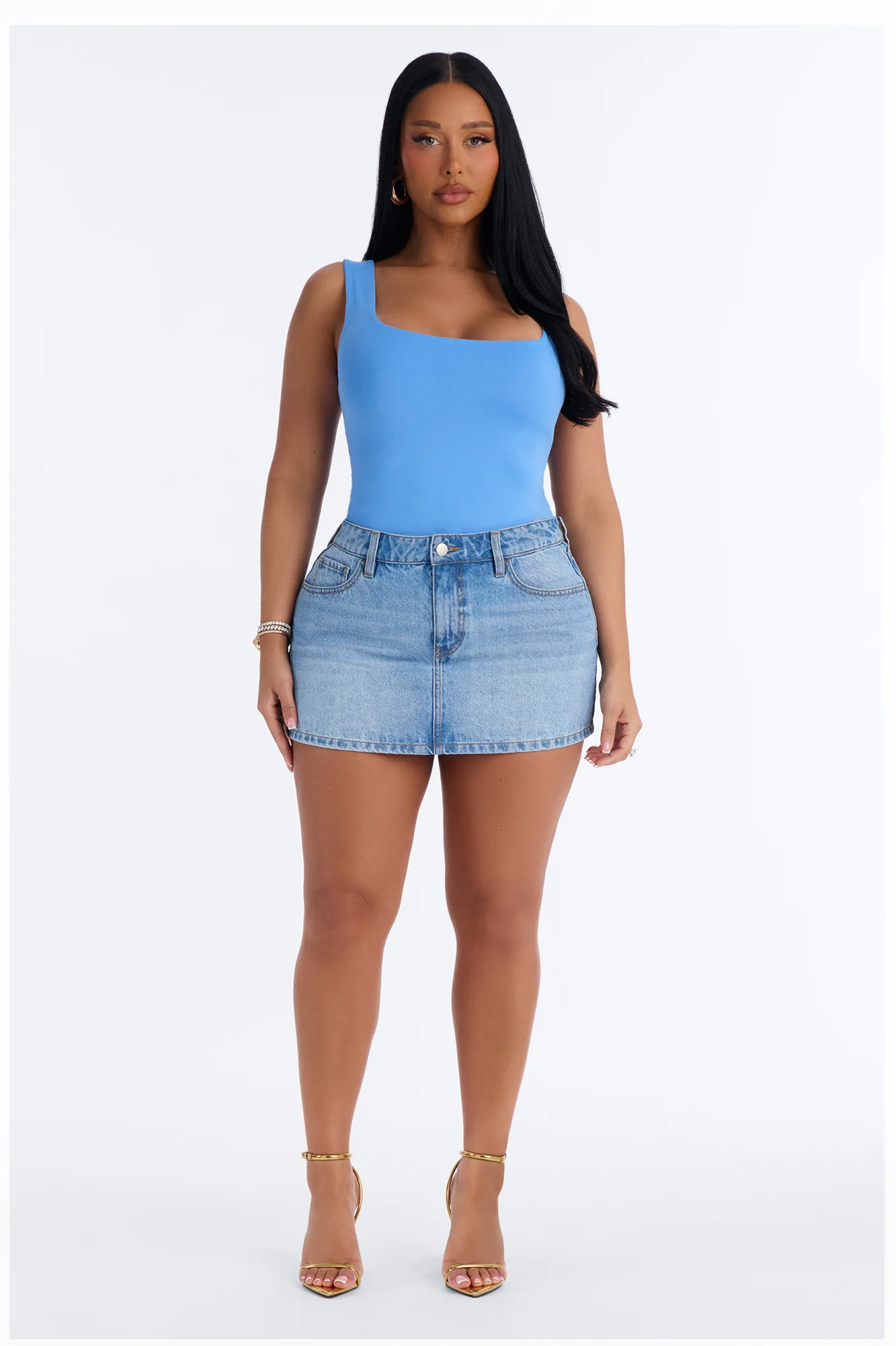 Thalia Tank Top - Periwinkle - Image 2