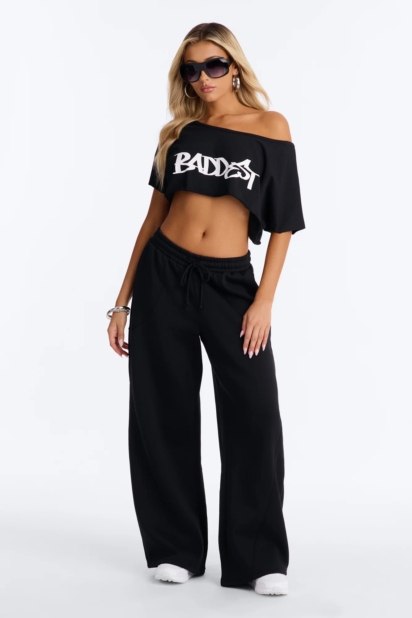 The Baddest Sweatpant Set - Black