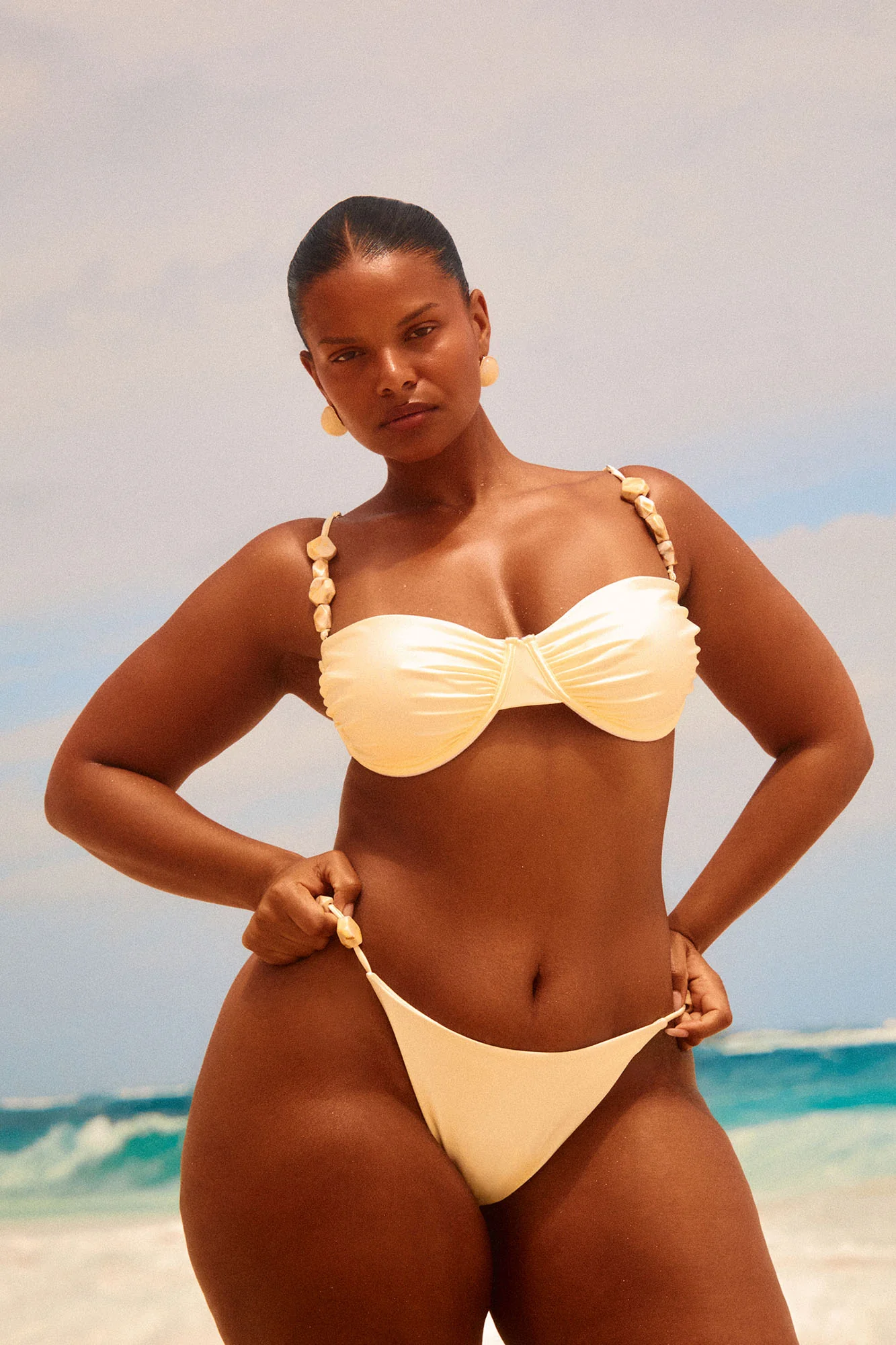 The Best Intentions 2pc Bikini - Ivory - Image 5
