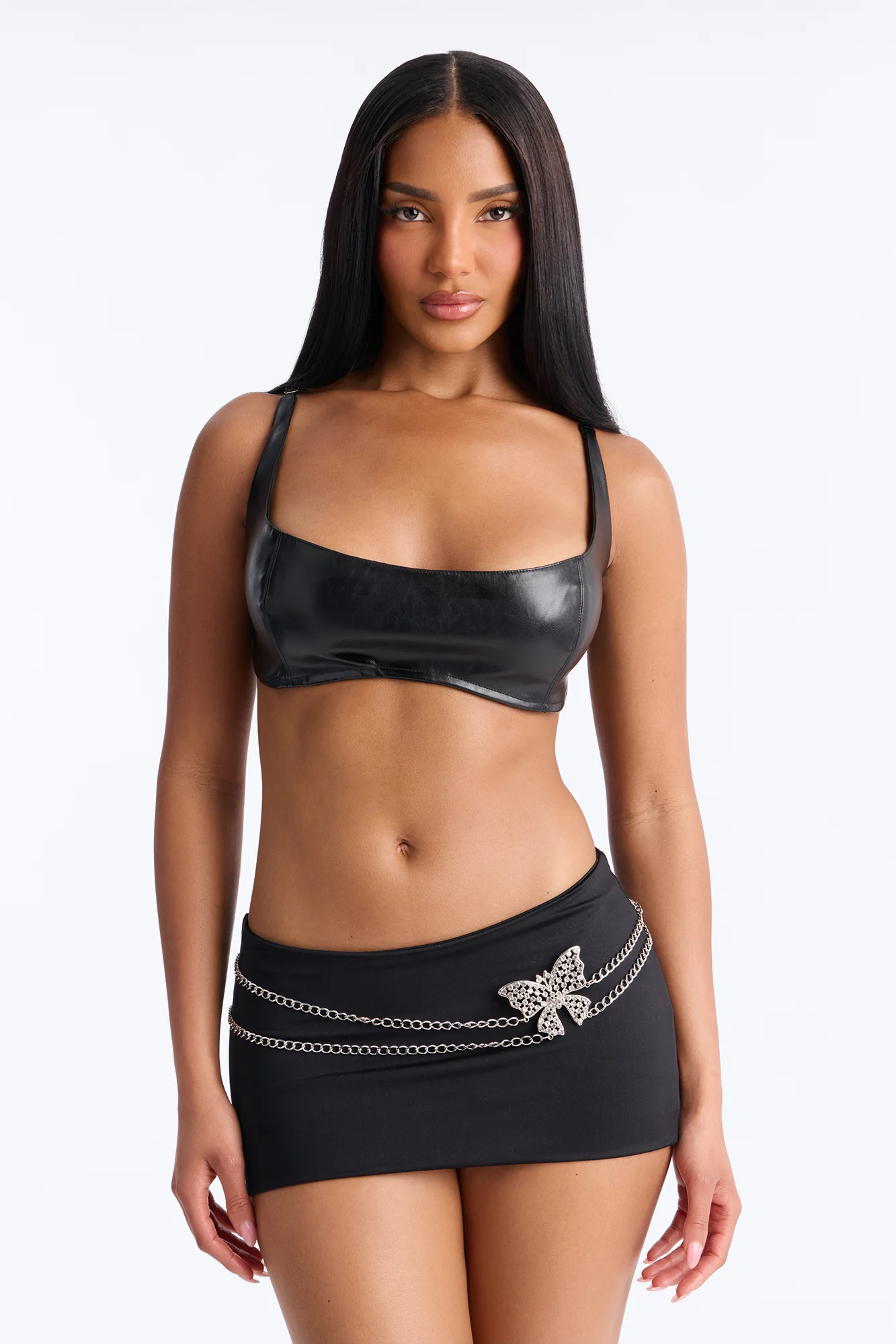 The Butterfly Effect Belly Chain - Silver - Image 2