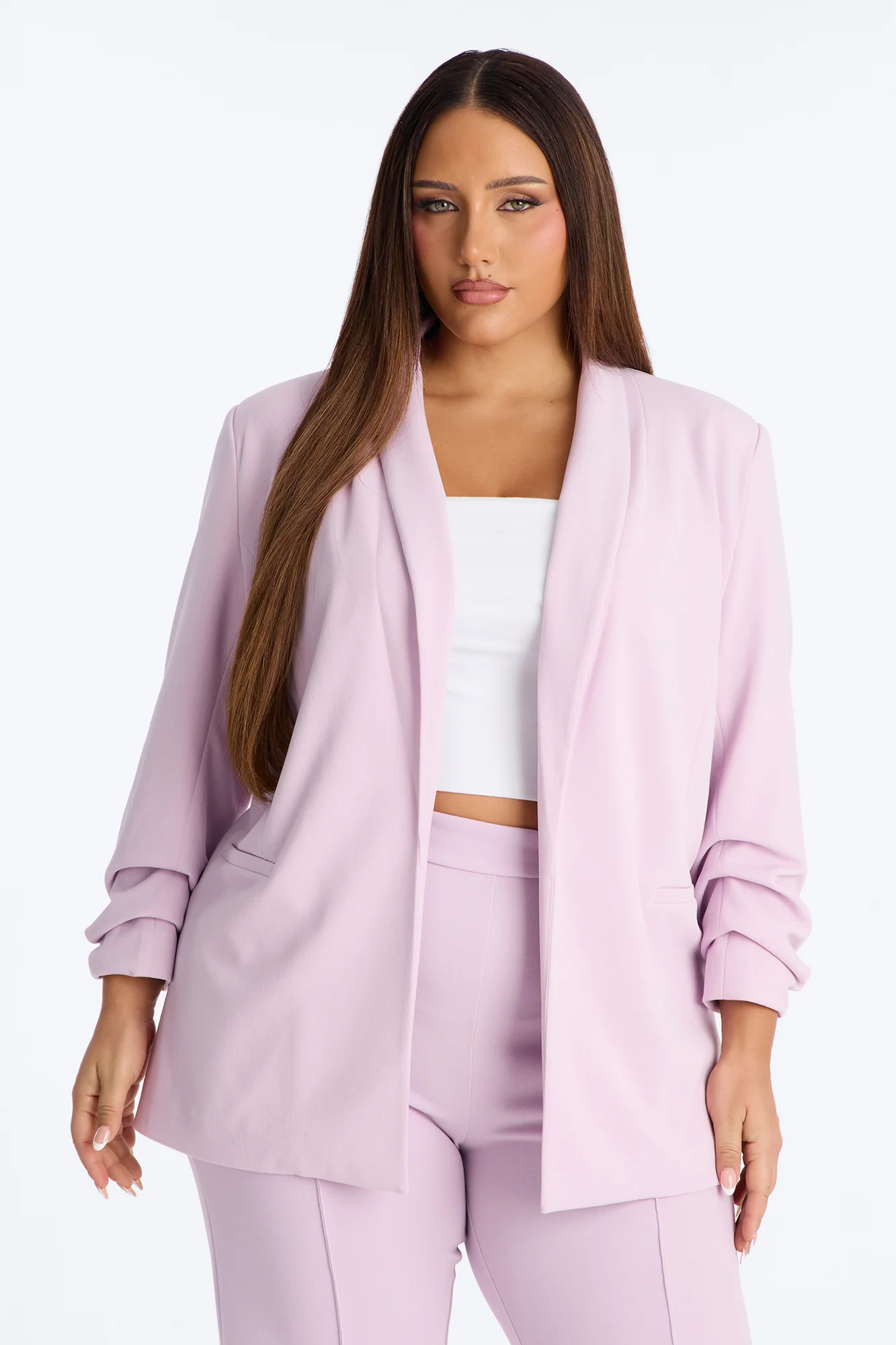 The Celine Blazer - Orchid - Image 4