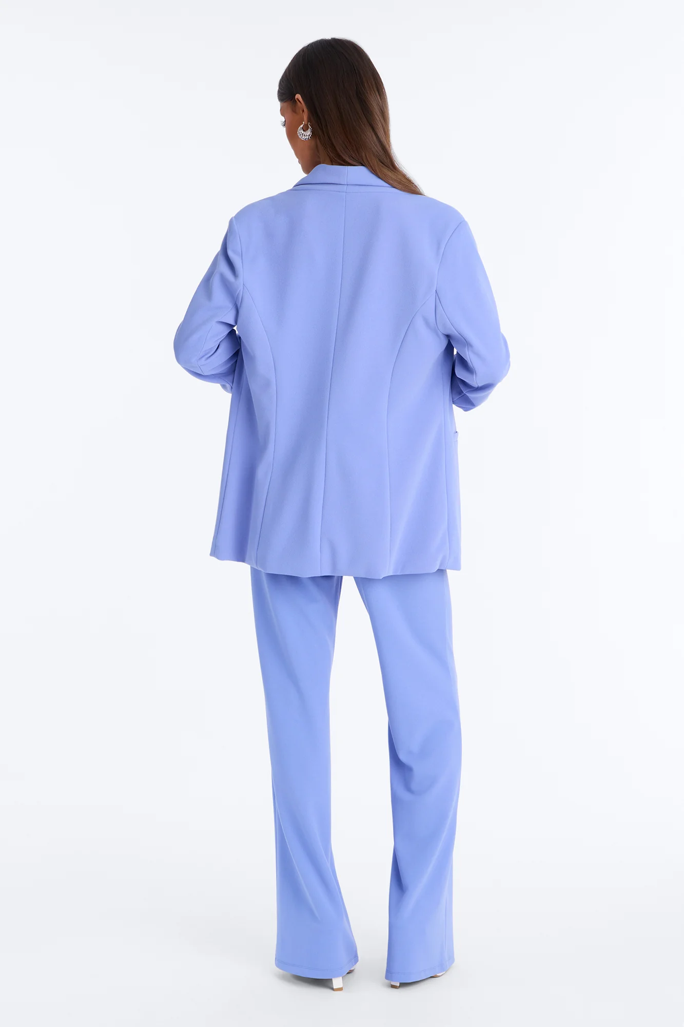 The Celine Blazer - Periwinkle - Image 4