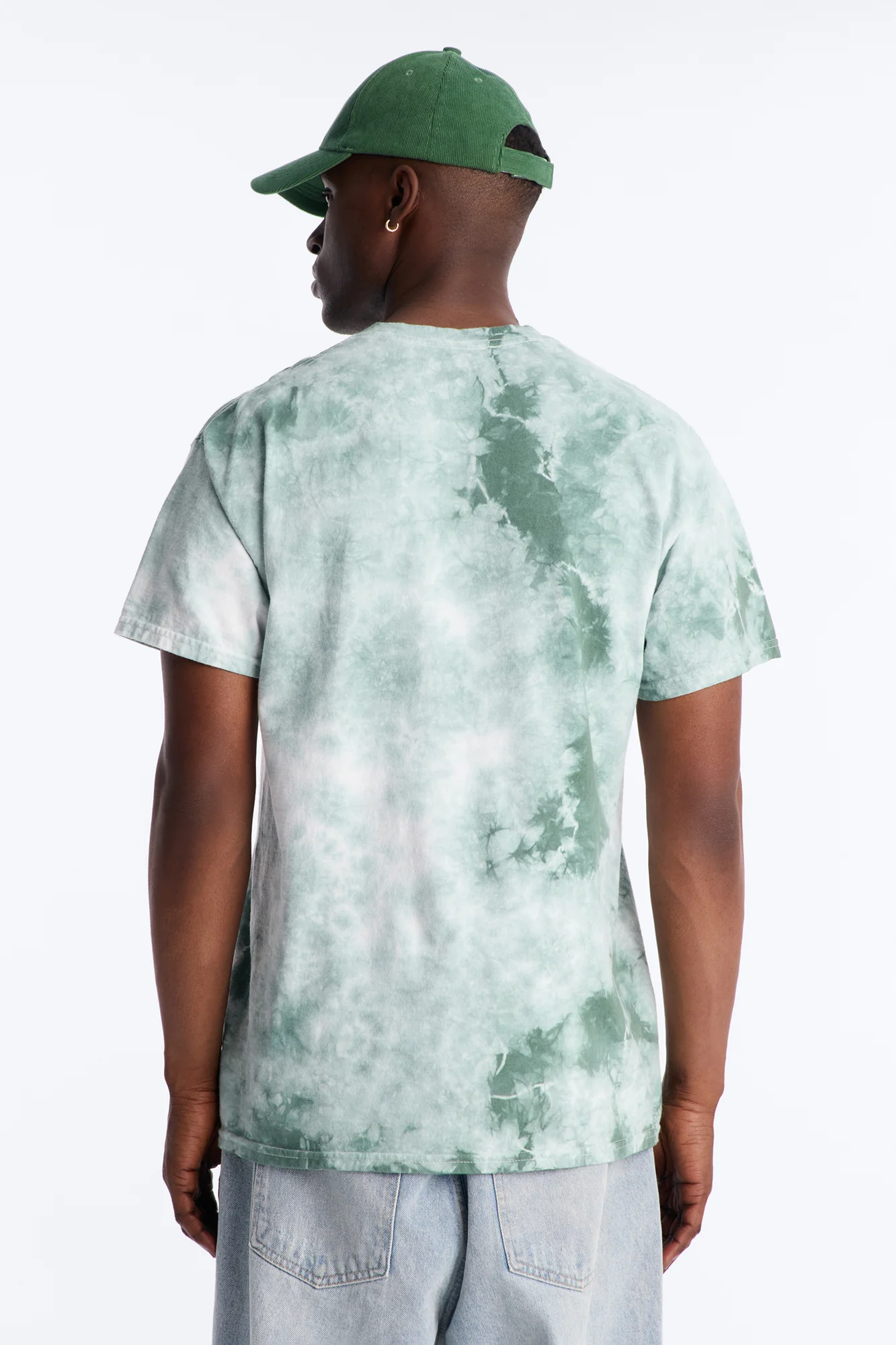 The Crystal Oversized Tee - Green/combo - Image 4