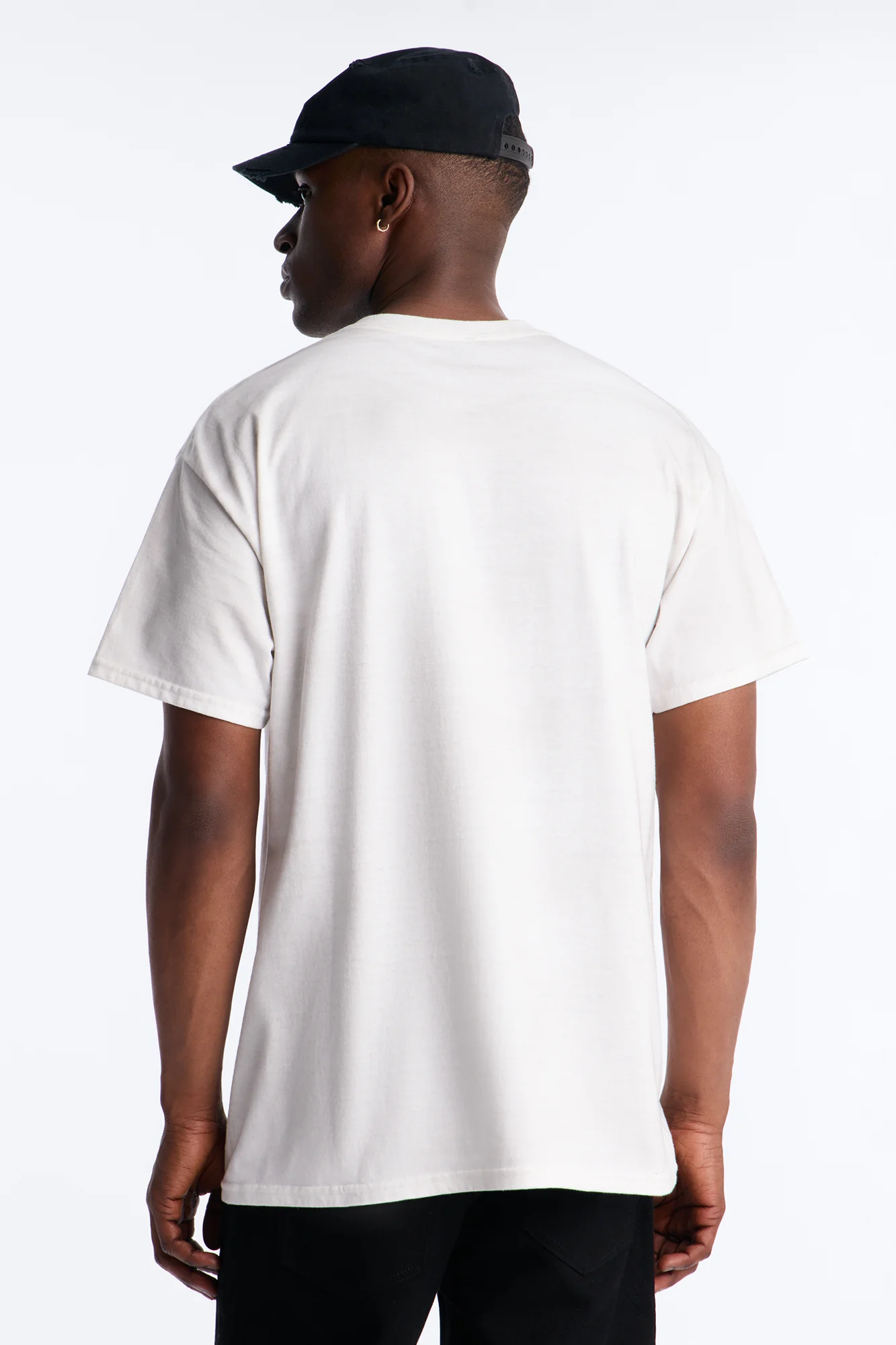 The Dirty Wash Oversized Tee - Off White - Image 3