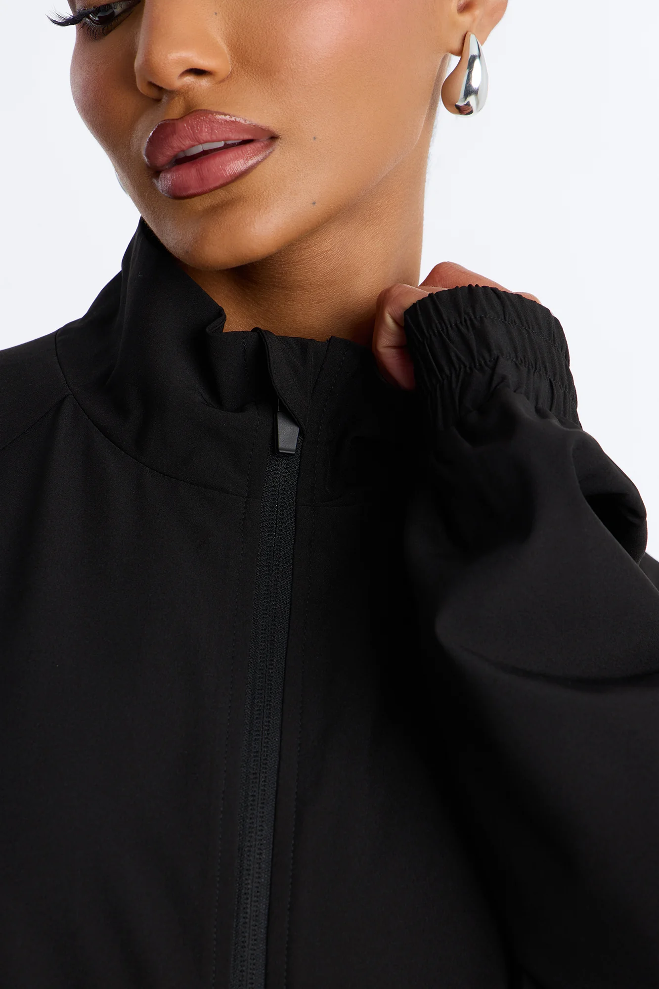 The Early Shift Scrub Jacket - Black - Image 3