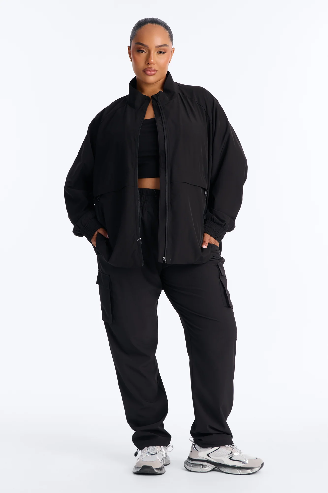 The Early Shift Scrub Jacket - Black - Image 6