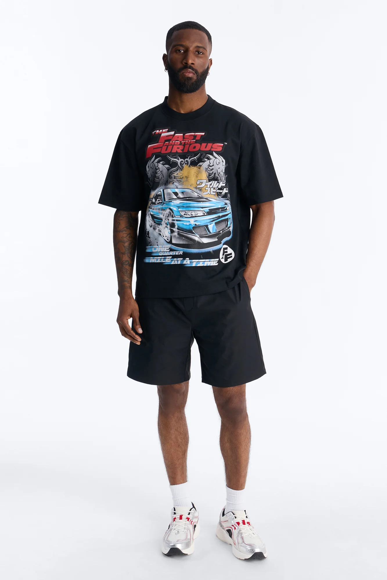 The Fast And Furious One Quarter Mile Short Sleeve Tee - Black - Image 2