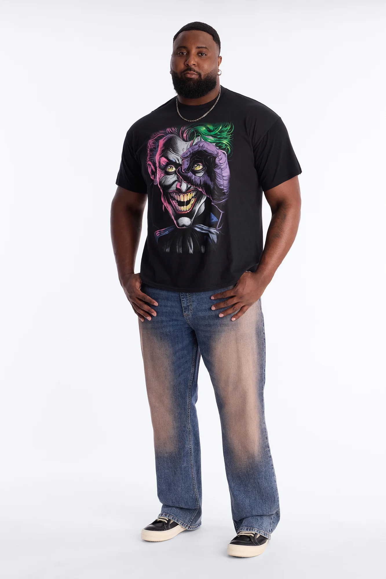 The Joker Everything Is Just A Joke Short Sleeve Tee - Black - Image 5
