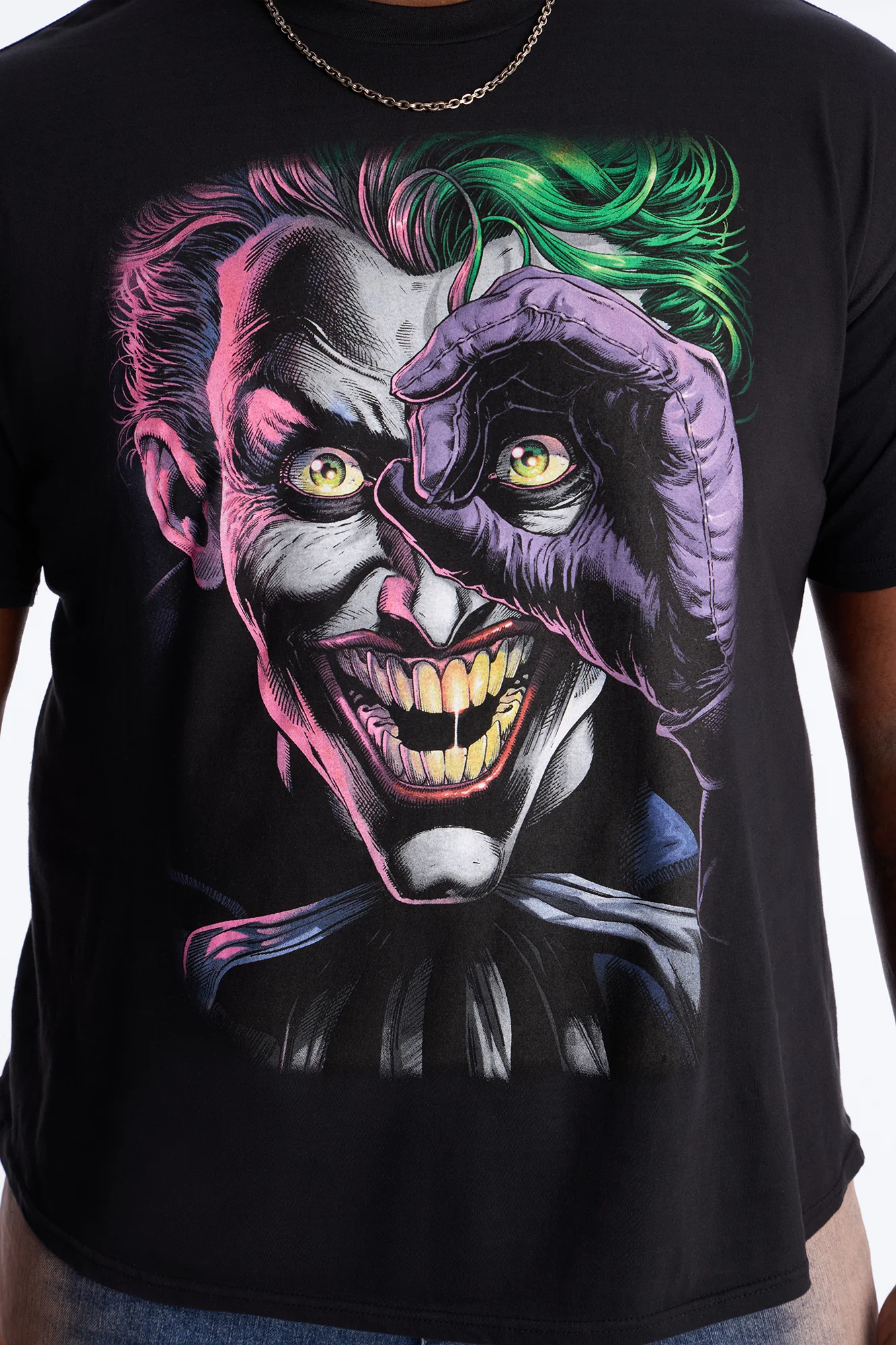 The Joker Everything Is Just A Joke Short Sleeve Tee - Black - Image 6