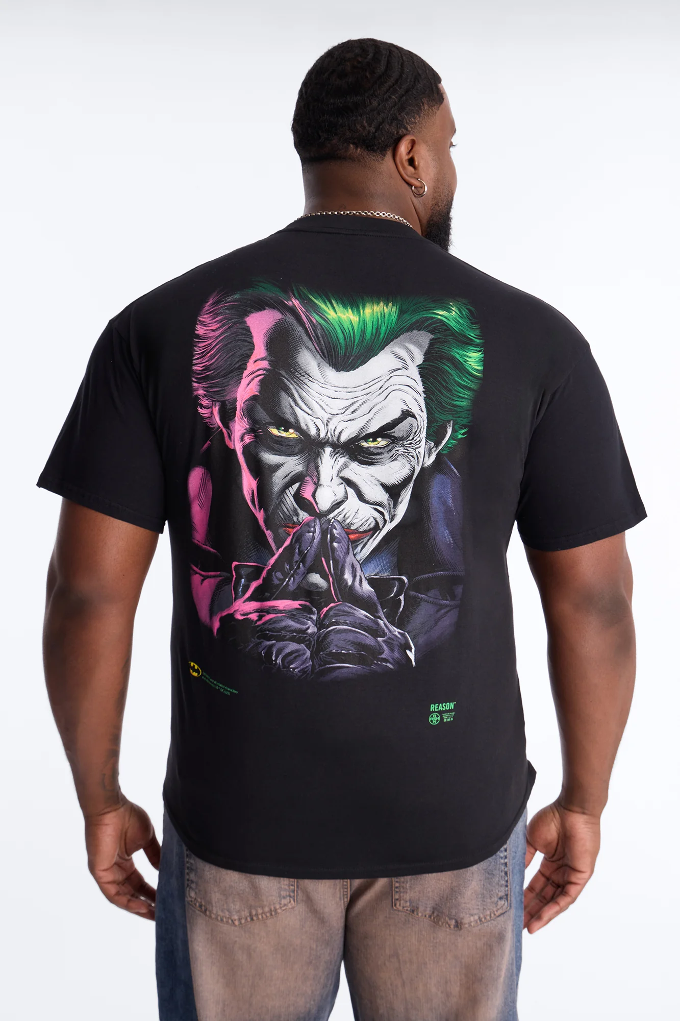 The Joker Everything Is Just A Joke Short Sleeve Tee - Black - Image 7