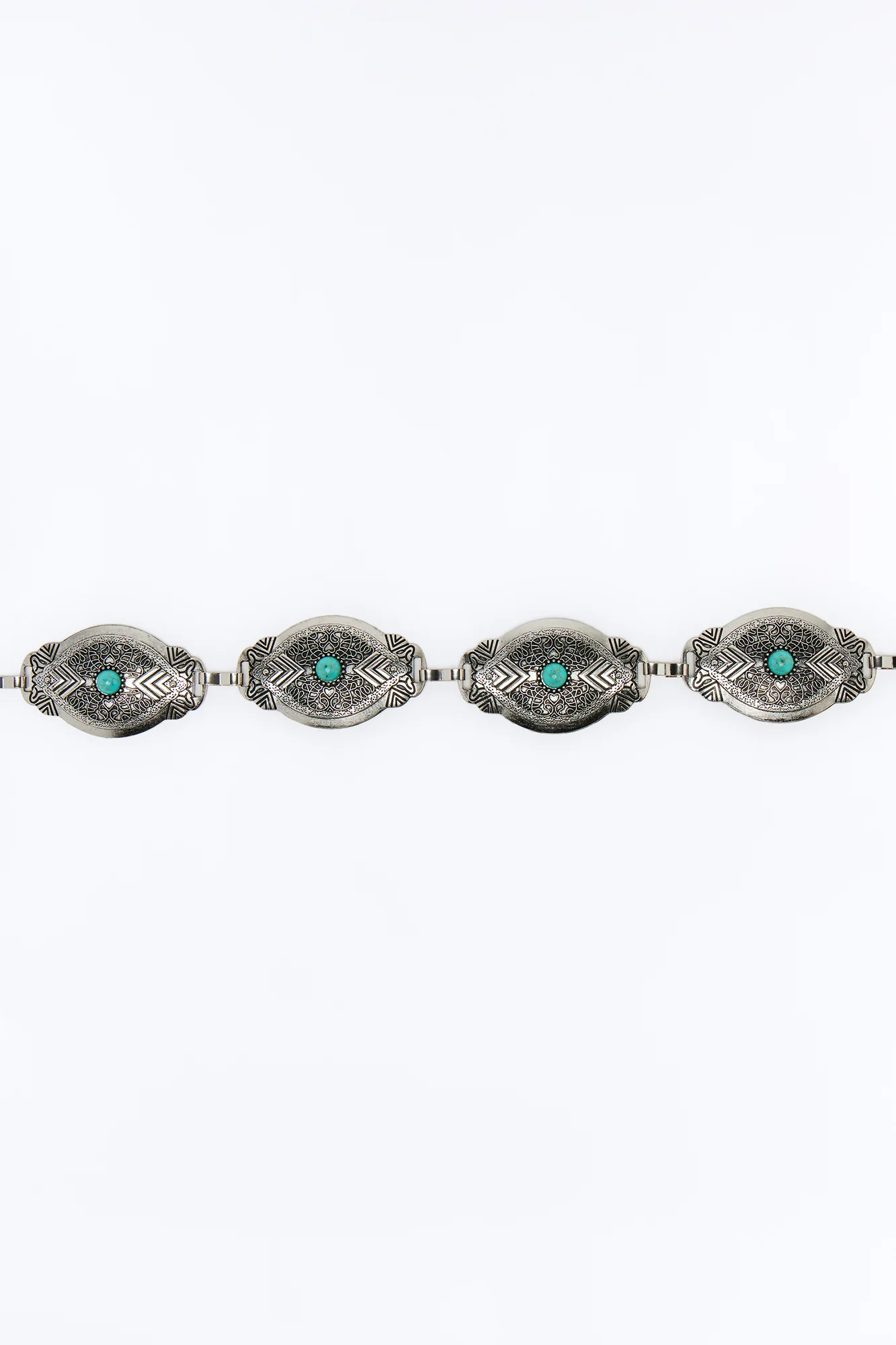 The Shore Thing Chain Belt - Silver - Image 3