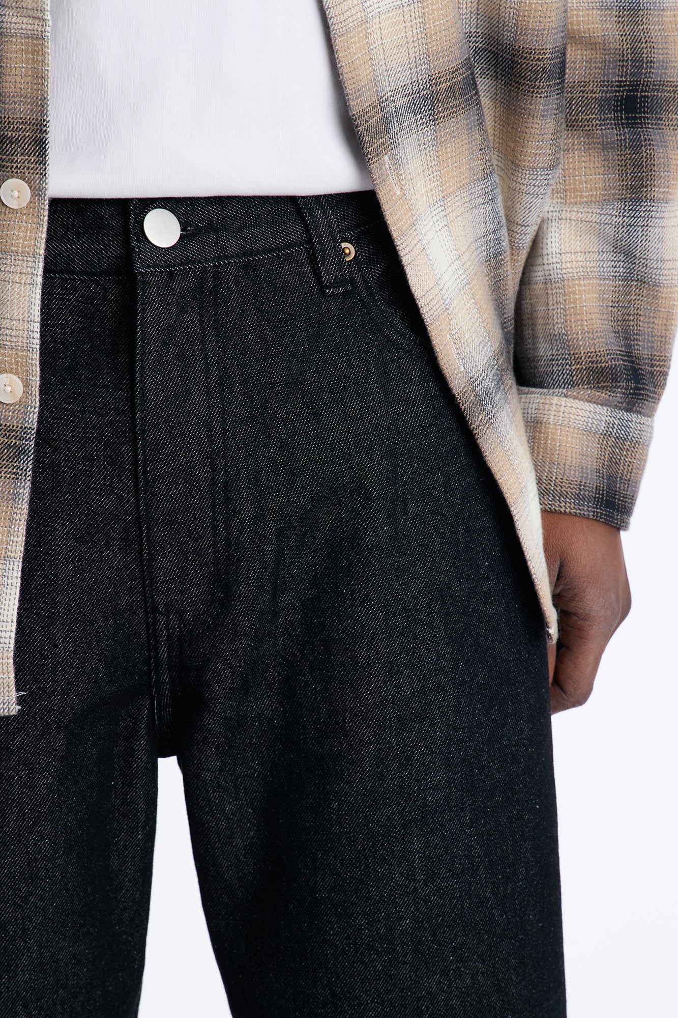 The Staple Baggy Jean - Black/Black - Image 3