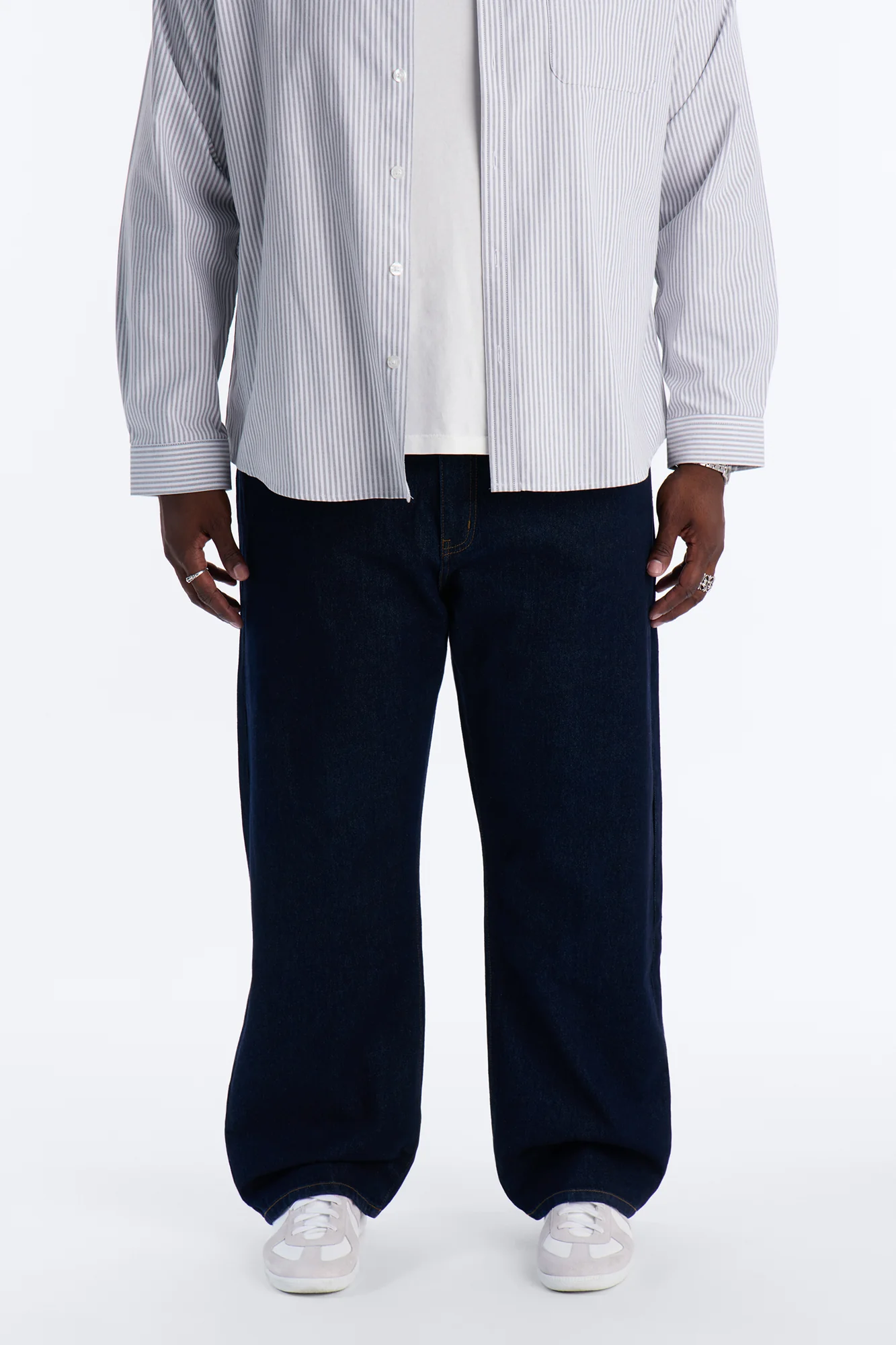 The Staple Baggy Jean - Dark Wash - Image 5