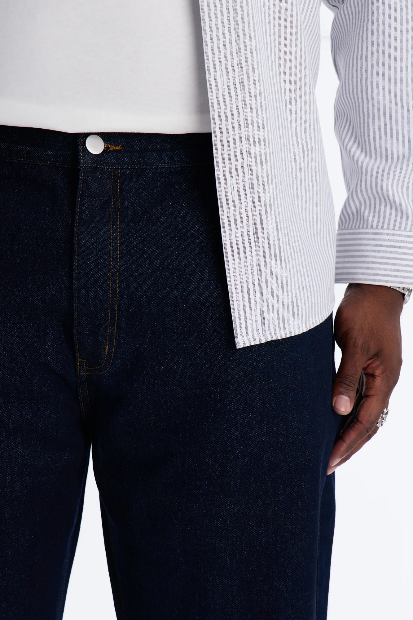 The Staple Baggy Jean - Dark Wash - Image 7