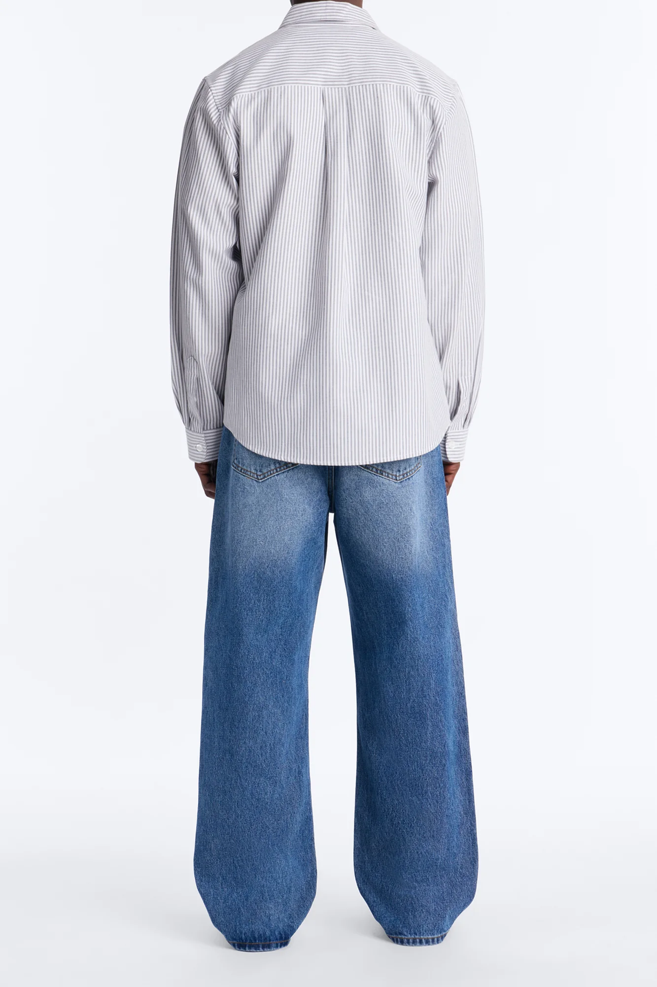 The Staple Baggy Jean - Medium Blue Wash - Image 4