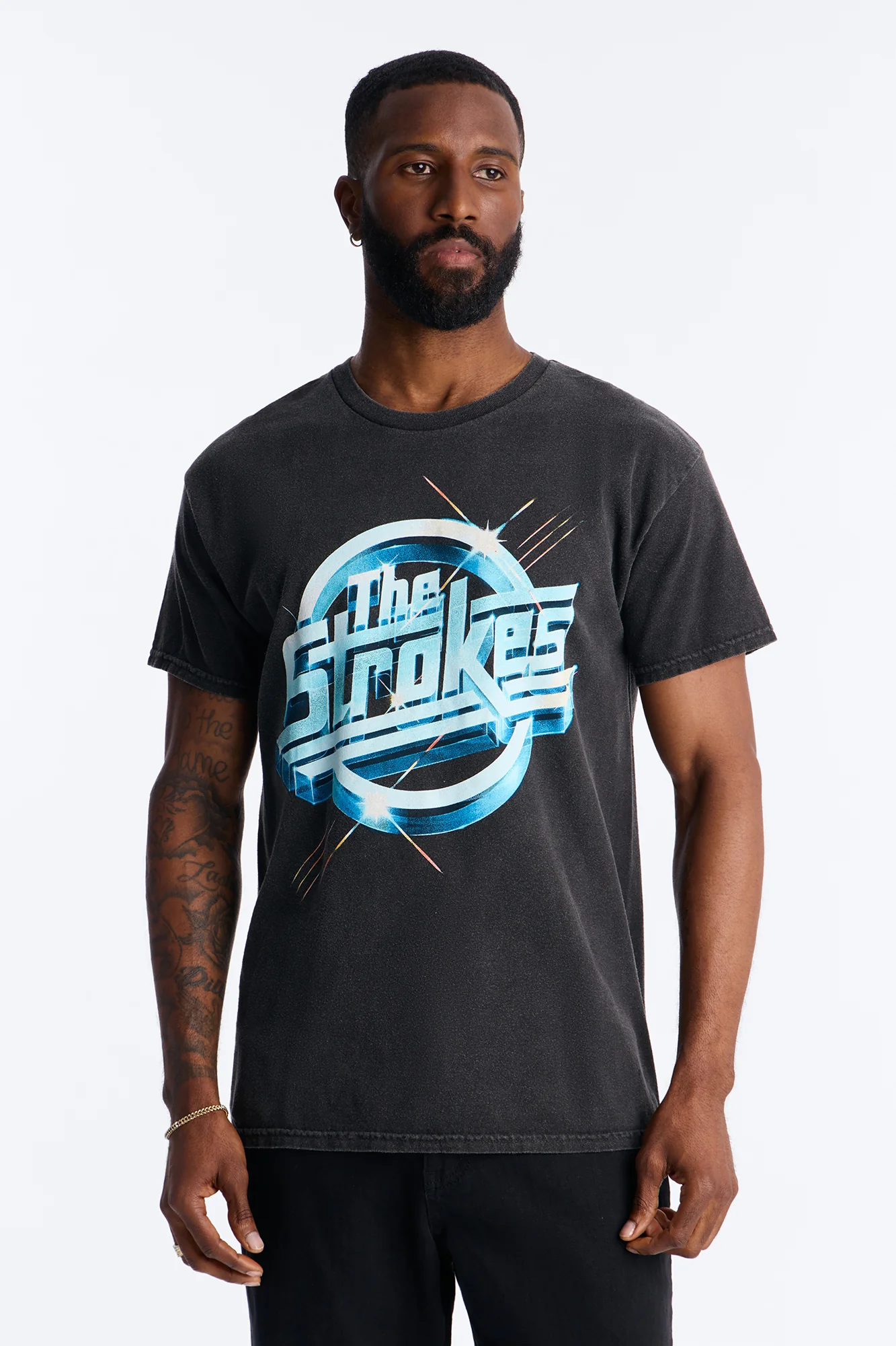 The Strokes Tour 2004 Short Sleeve Tee - Black