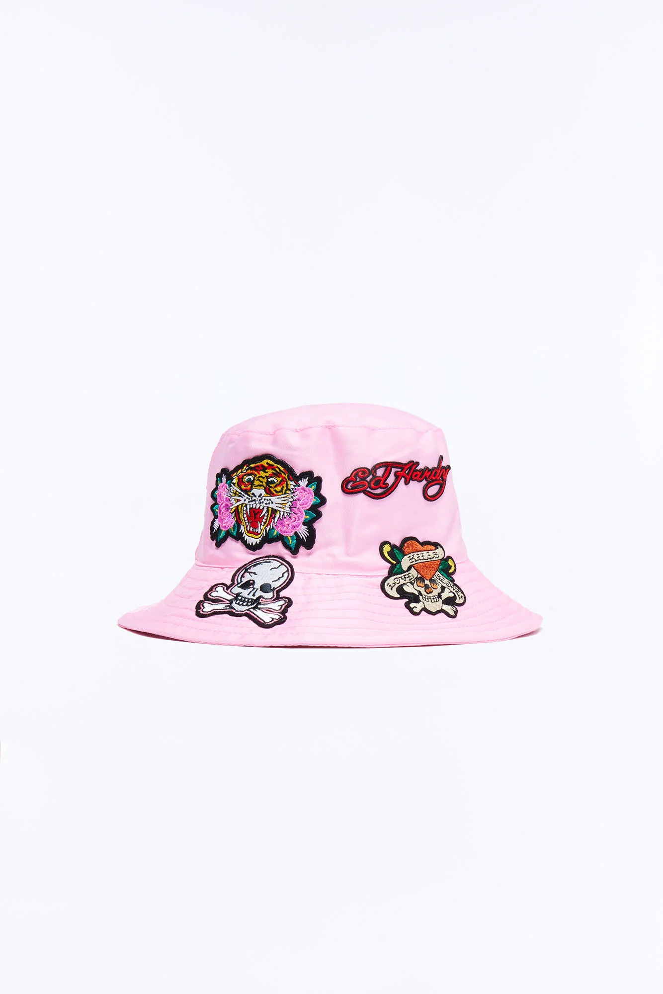 Tiger's Heart Ed Hardy Bucket Hat - Pink/combo - Image 3