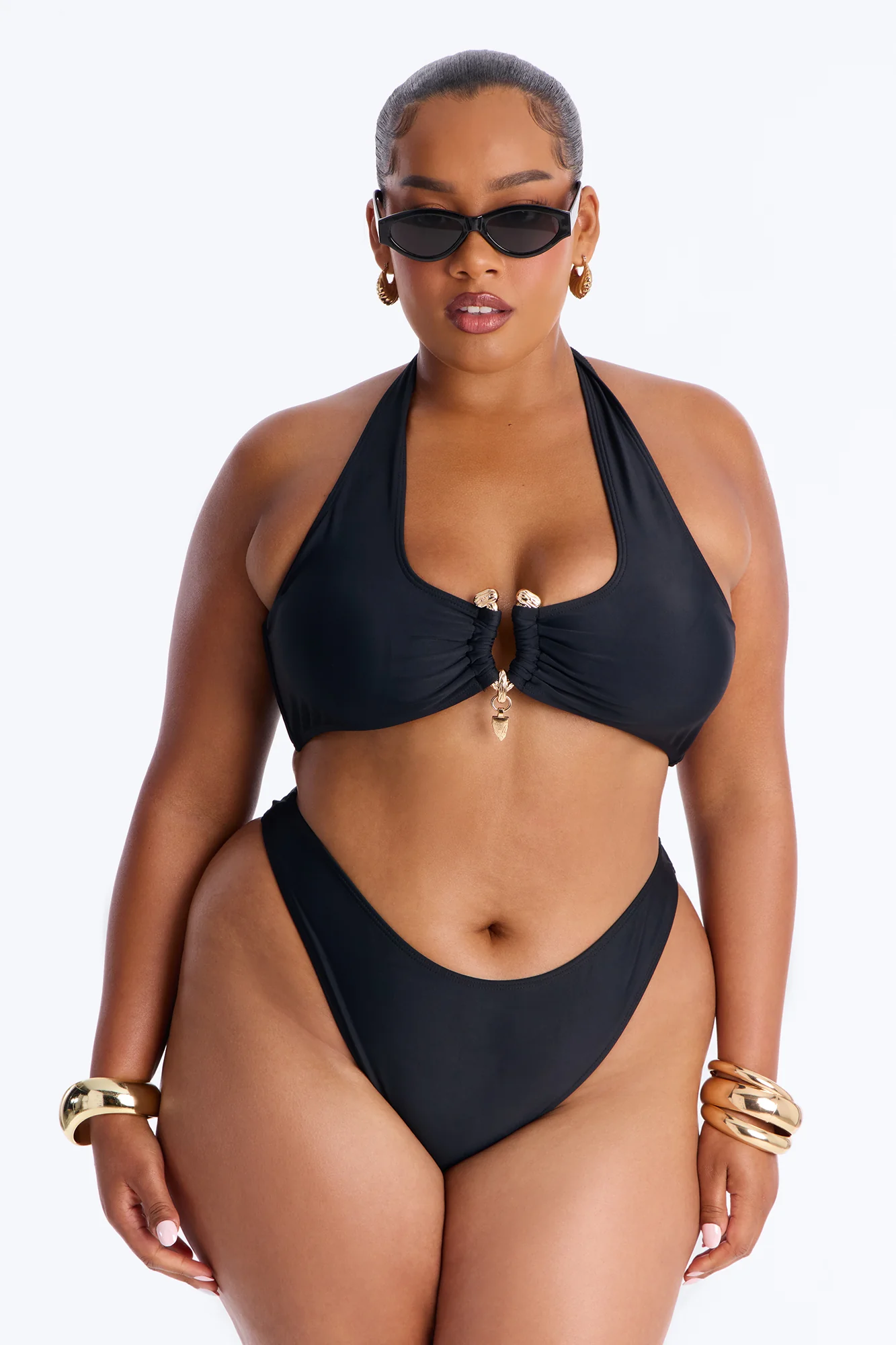 Till Sunrise Bikini And Coverup Skirt - Black - Image 9