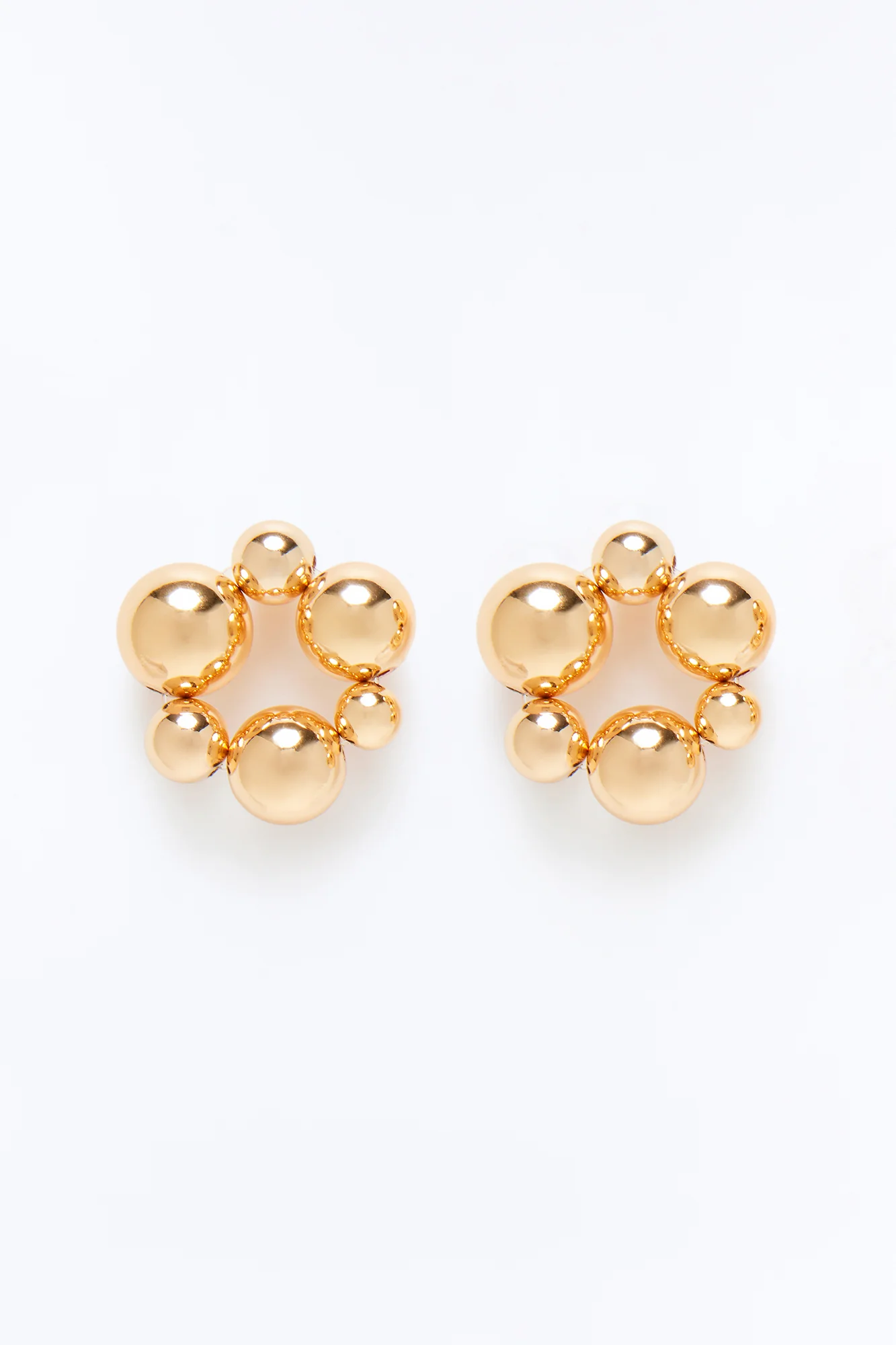 Timeless Hardware Earrings - Gold - Image 3