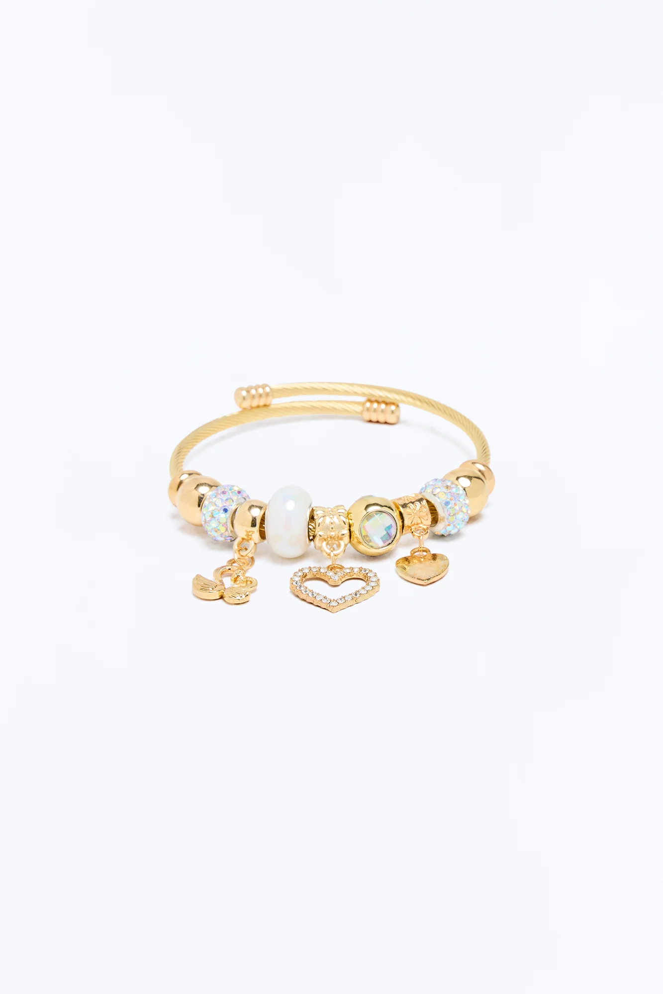 Tokens Of Love Charm Bracelet - Gold
