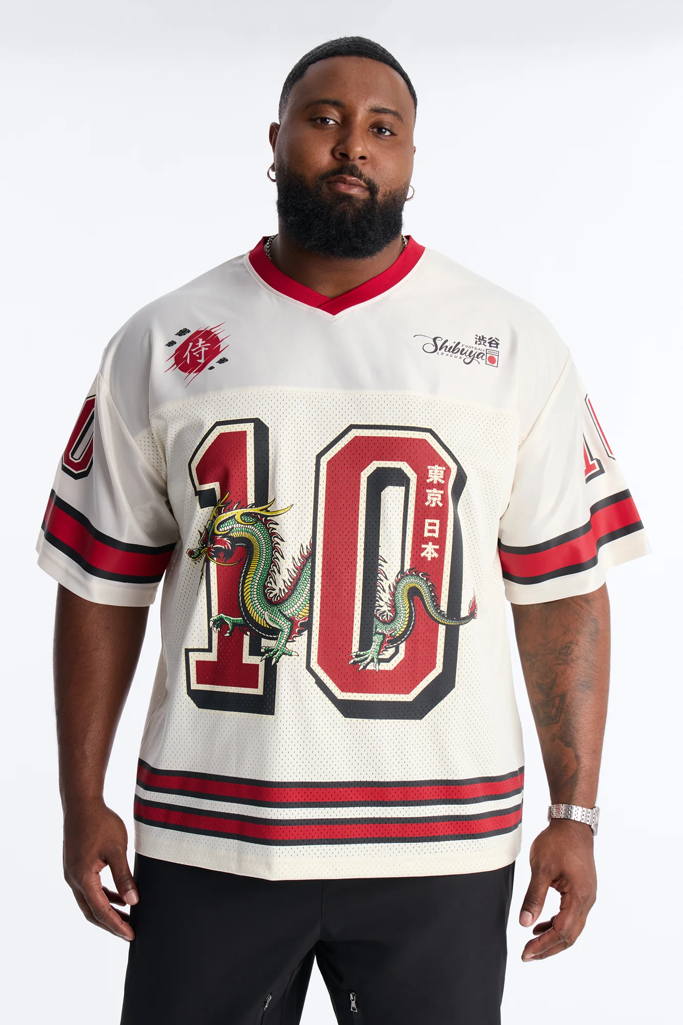 Tokyo 10 Short Sleeve Jersey - Ivory/combo - Image 5