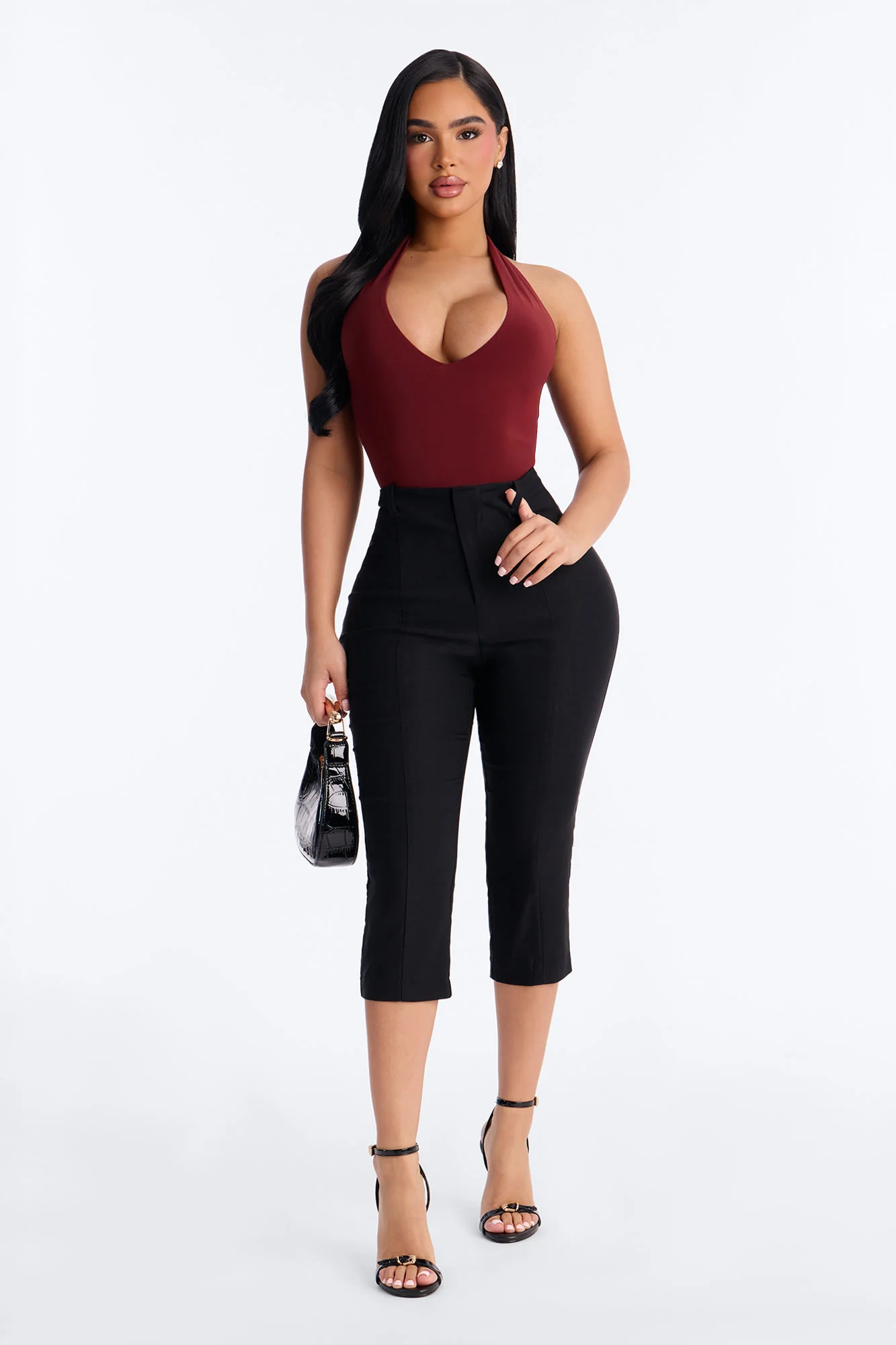 Tokyo Bodysuit - Wine - Image 2