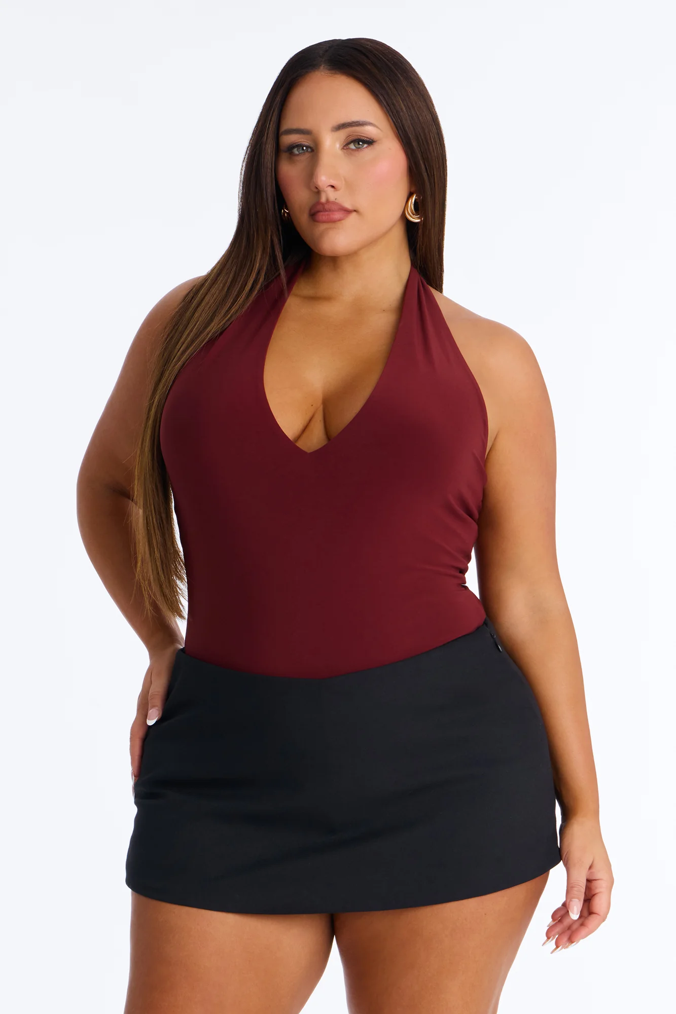 Tokyo Bodysuit - Wine - Image 7