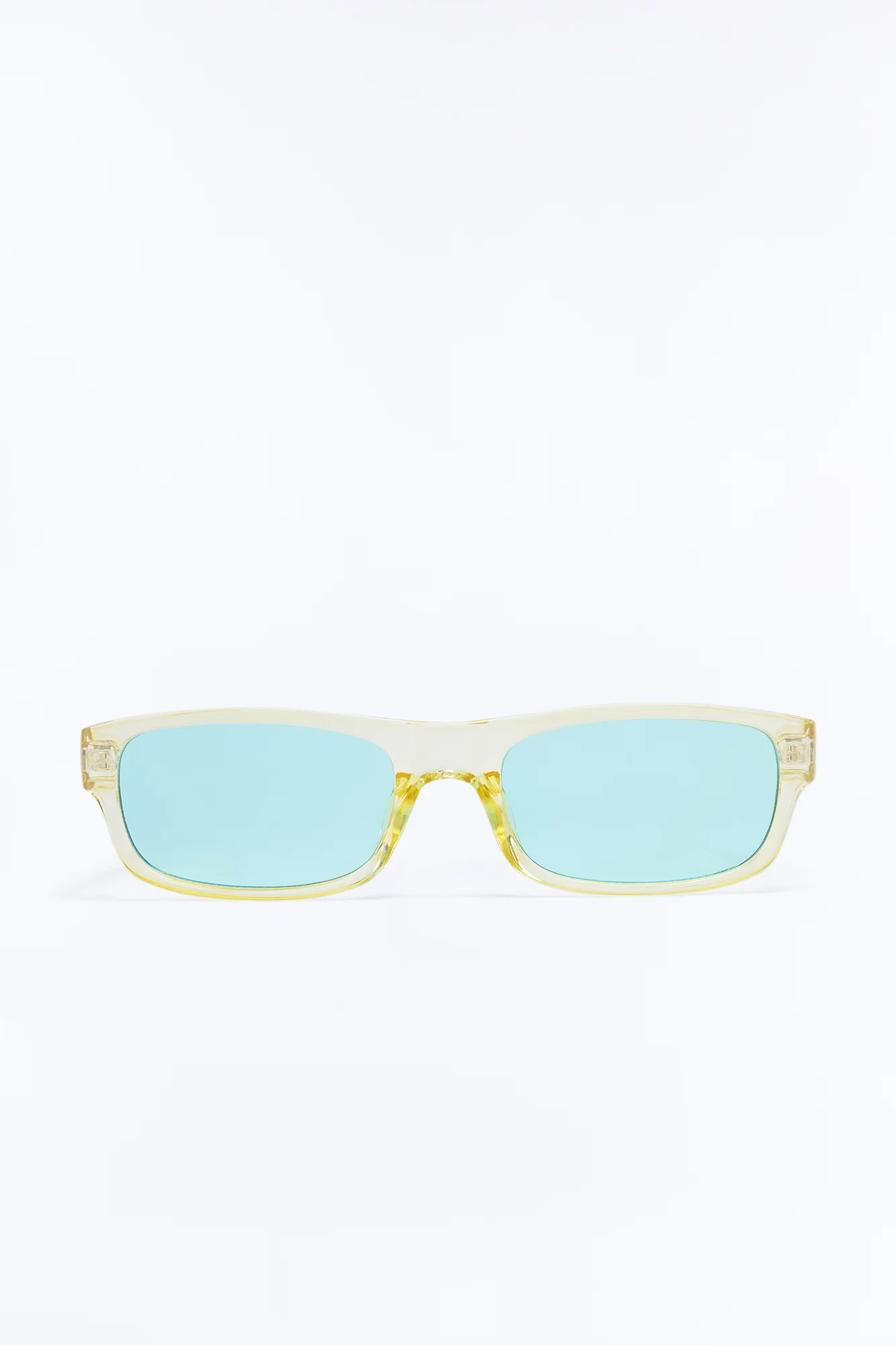 Too Good To Be True Square Sunglasses - Green