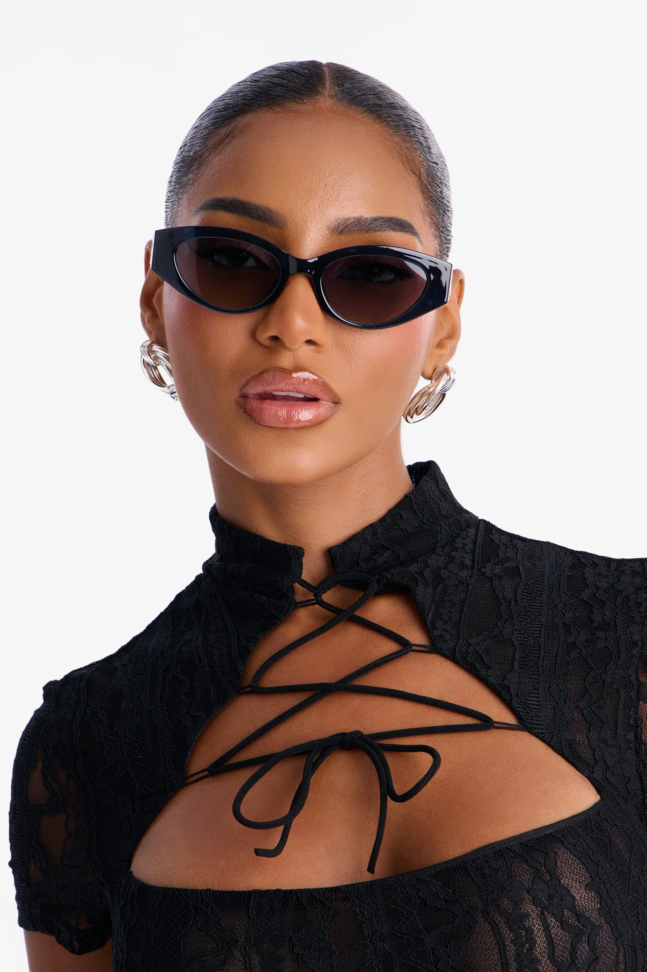 Top Tier Sunglasses - Navy - Image 2
