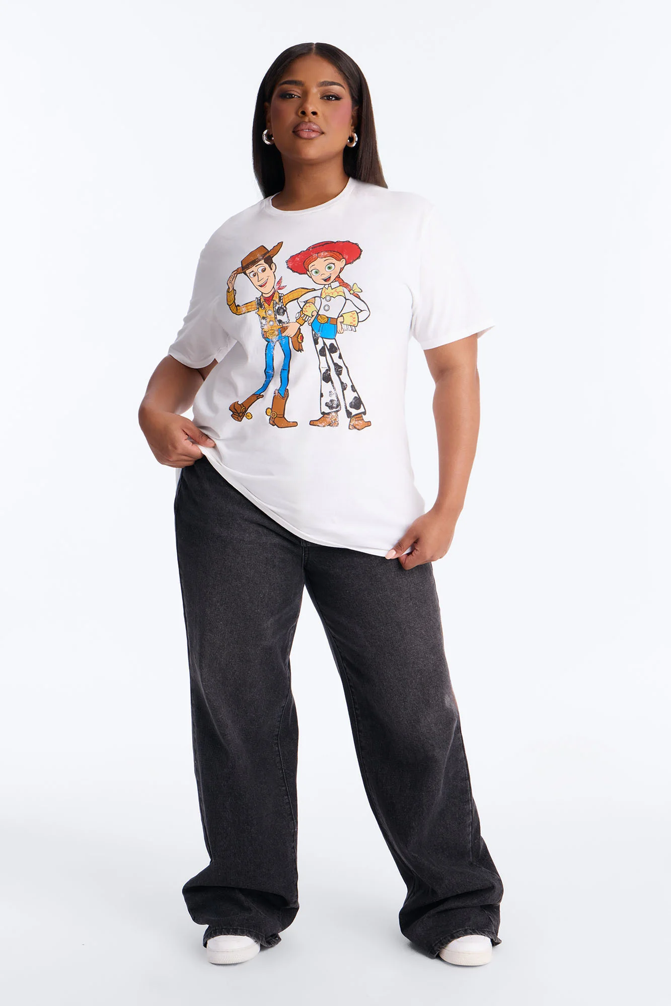 Toy Story Woody And Jessie Tee - White - Image 5