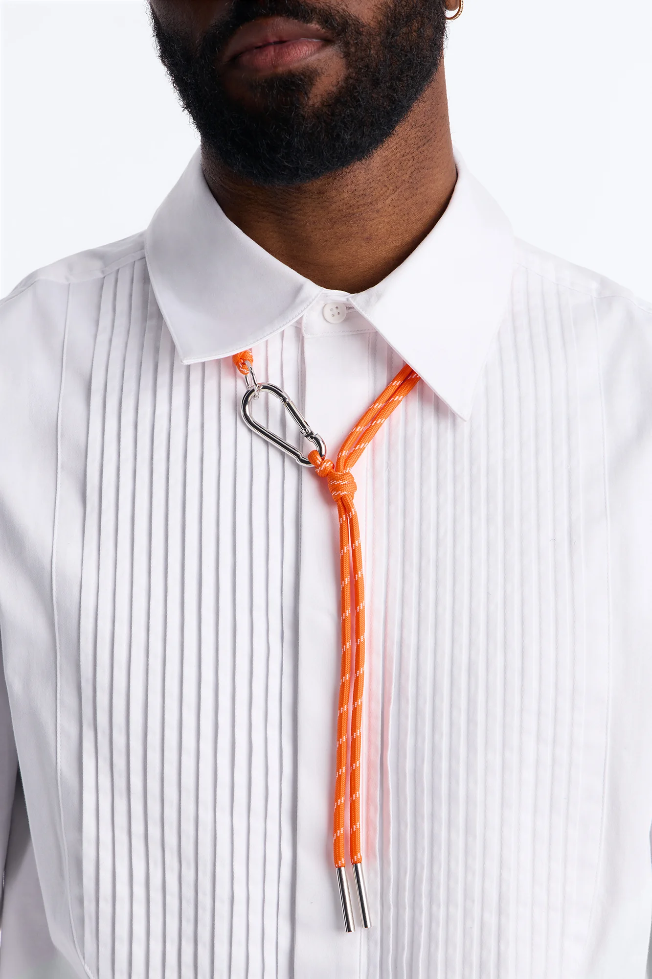 Traveling Nomad Bolo Necklace - Orange