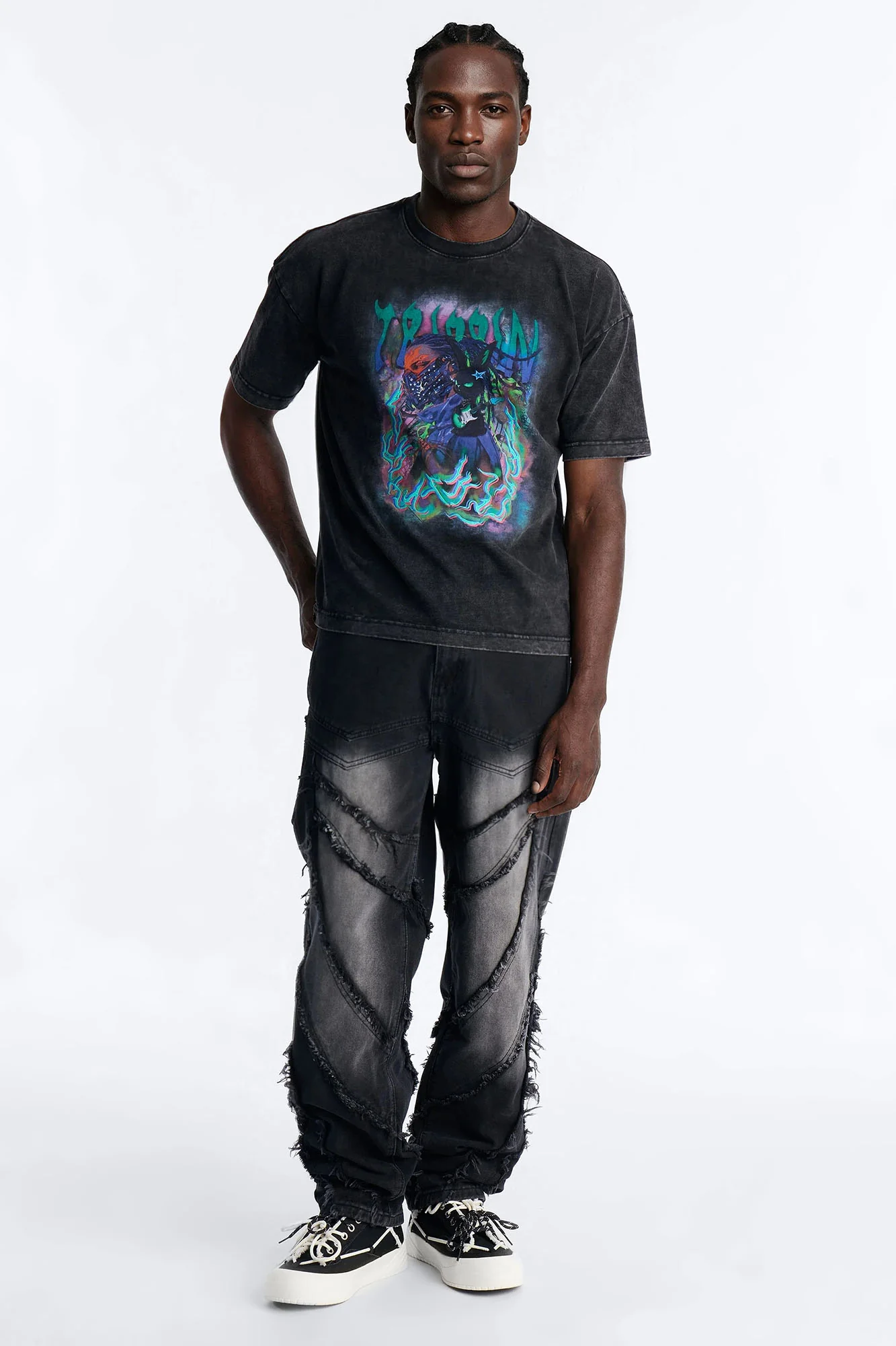 Trippin Premium Short Sleeve Tee - Black - Image 2
