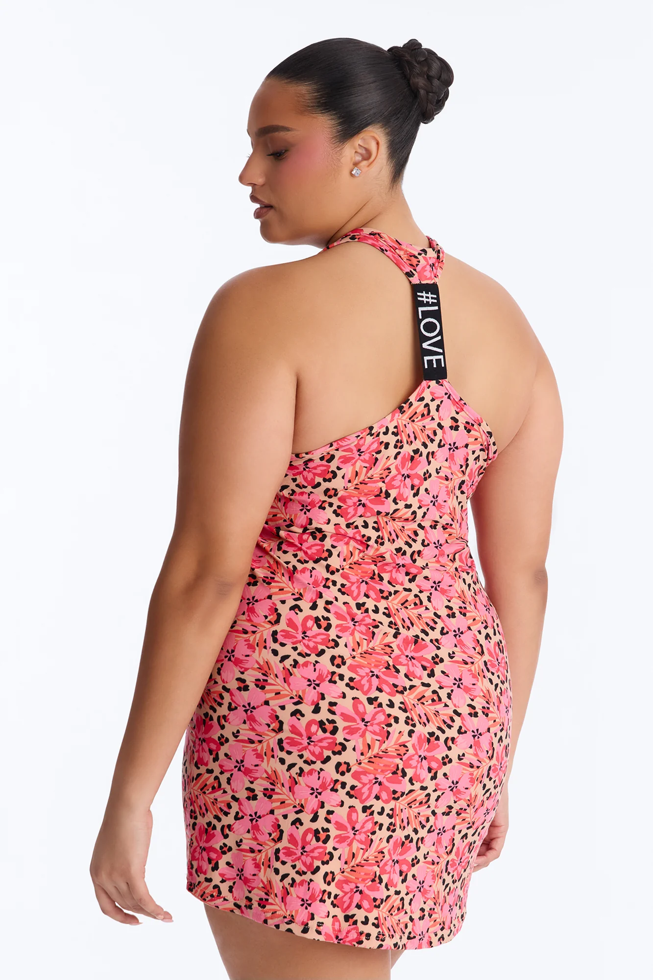 Tropic Dreams PJ Sleep Dress - Orange/combo - Image 6