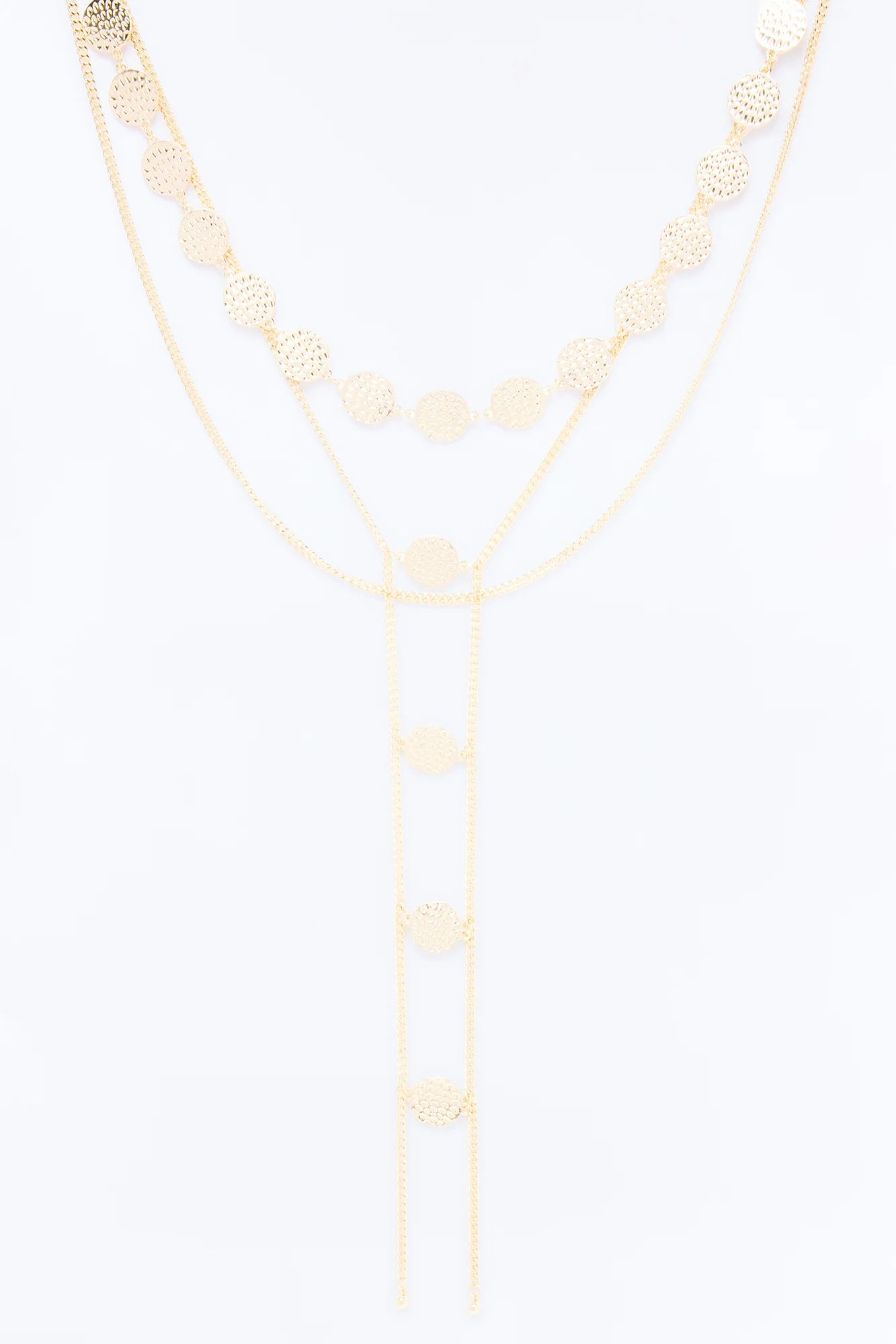 Tulum Escape Lariat Necklace - Gold - Image 3
