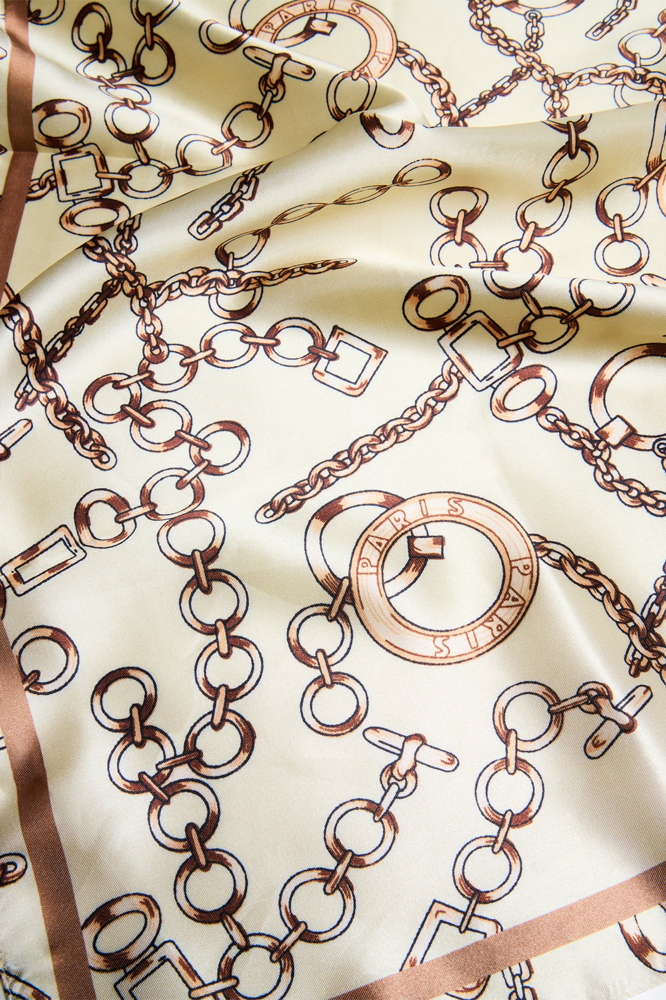 Unchain My Heart Head Scarf - Brown/combo - Image 4