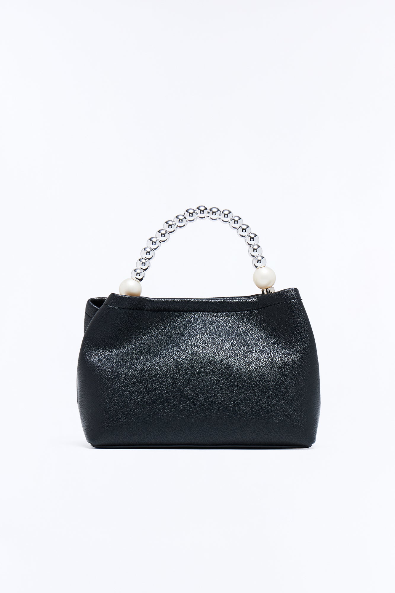Under The Moon Faux Leather Crossbody Handbag - Black - Image 3