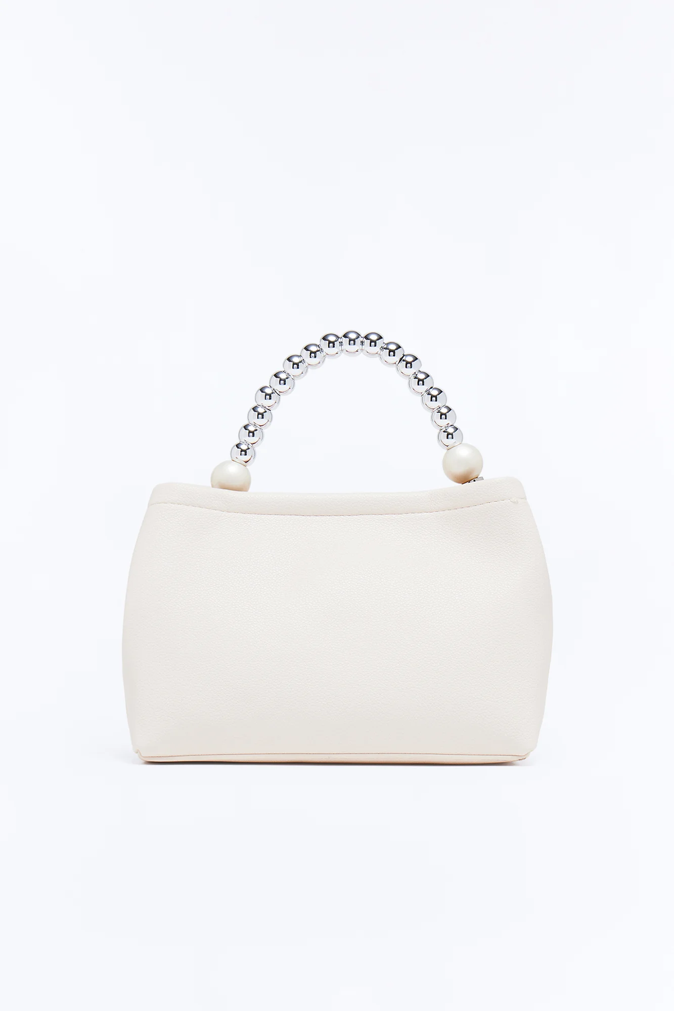 Under The Moon Faux Leather Crossbody Handbag - Ivory - Image 3