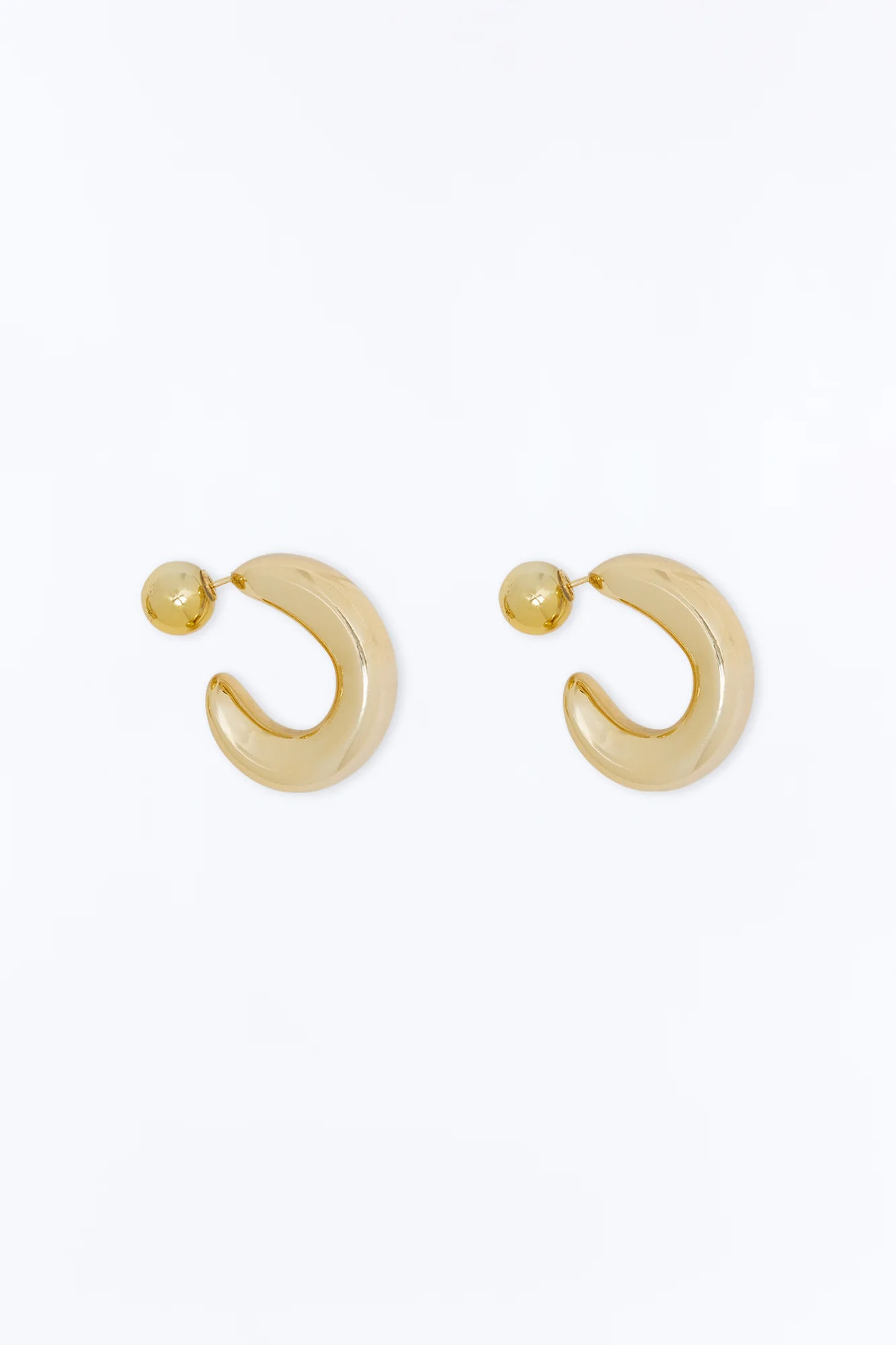 Unstoppable Hoop Earrings - Gold