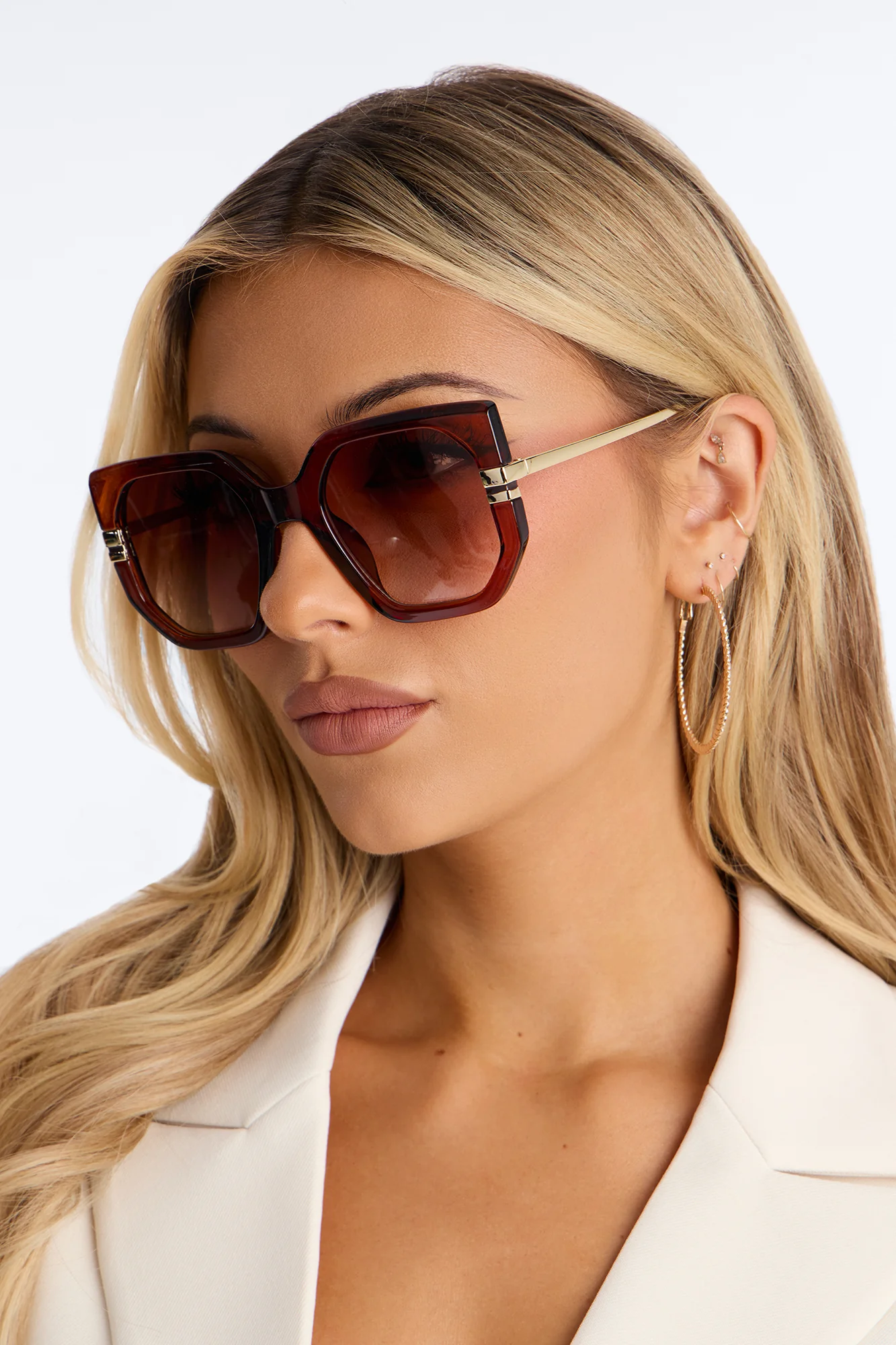 Upper East Sunglasses - Brown