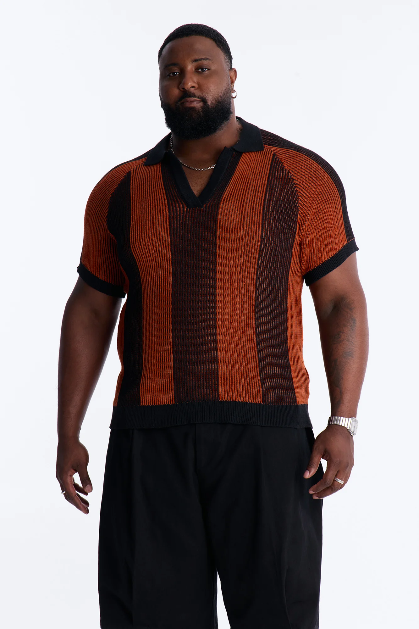Urban Sinners Knit Top - Orange - Image 4