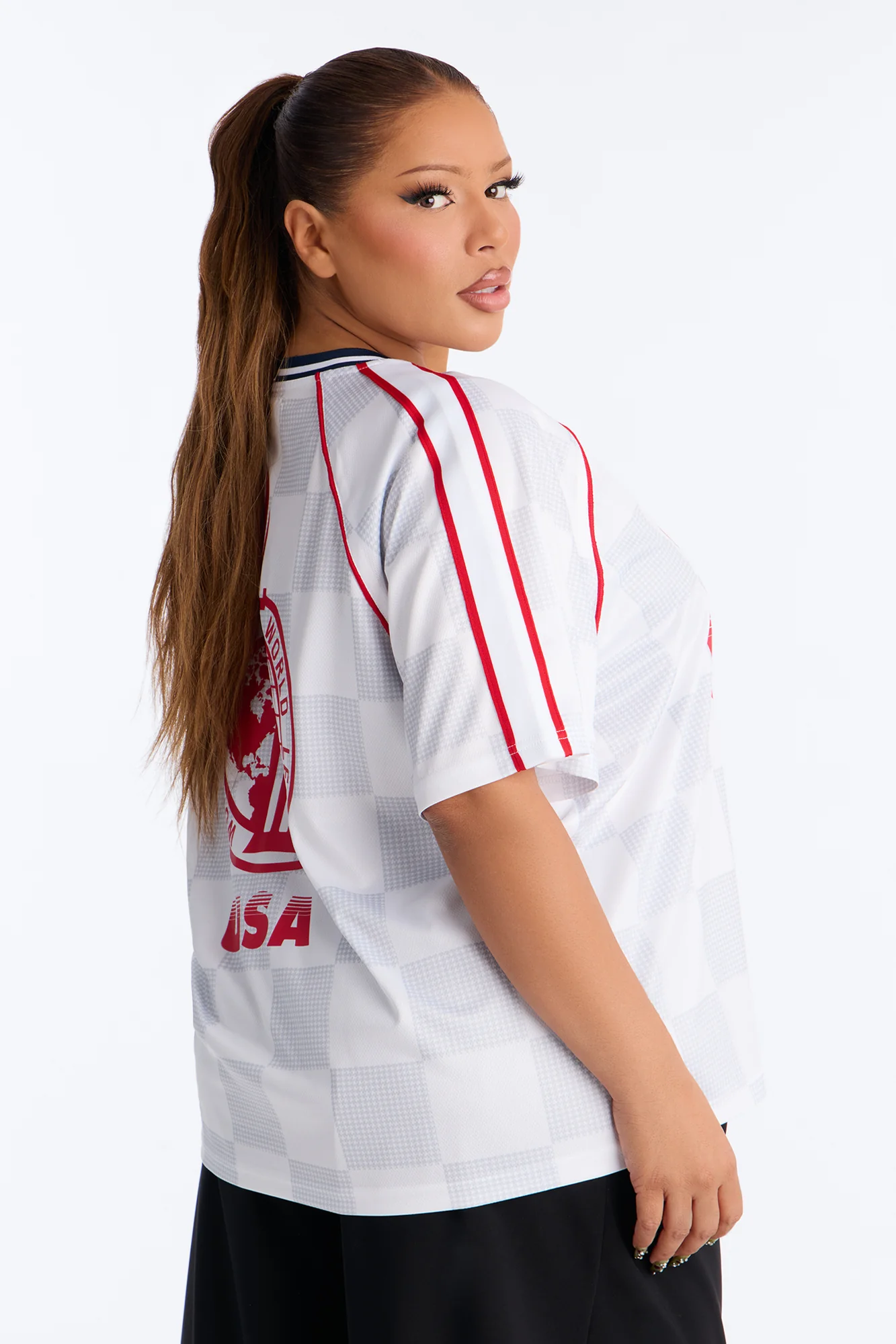 USA Soccer Jersey - White - Image 8