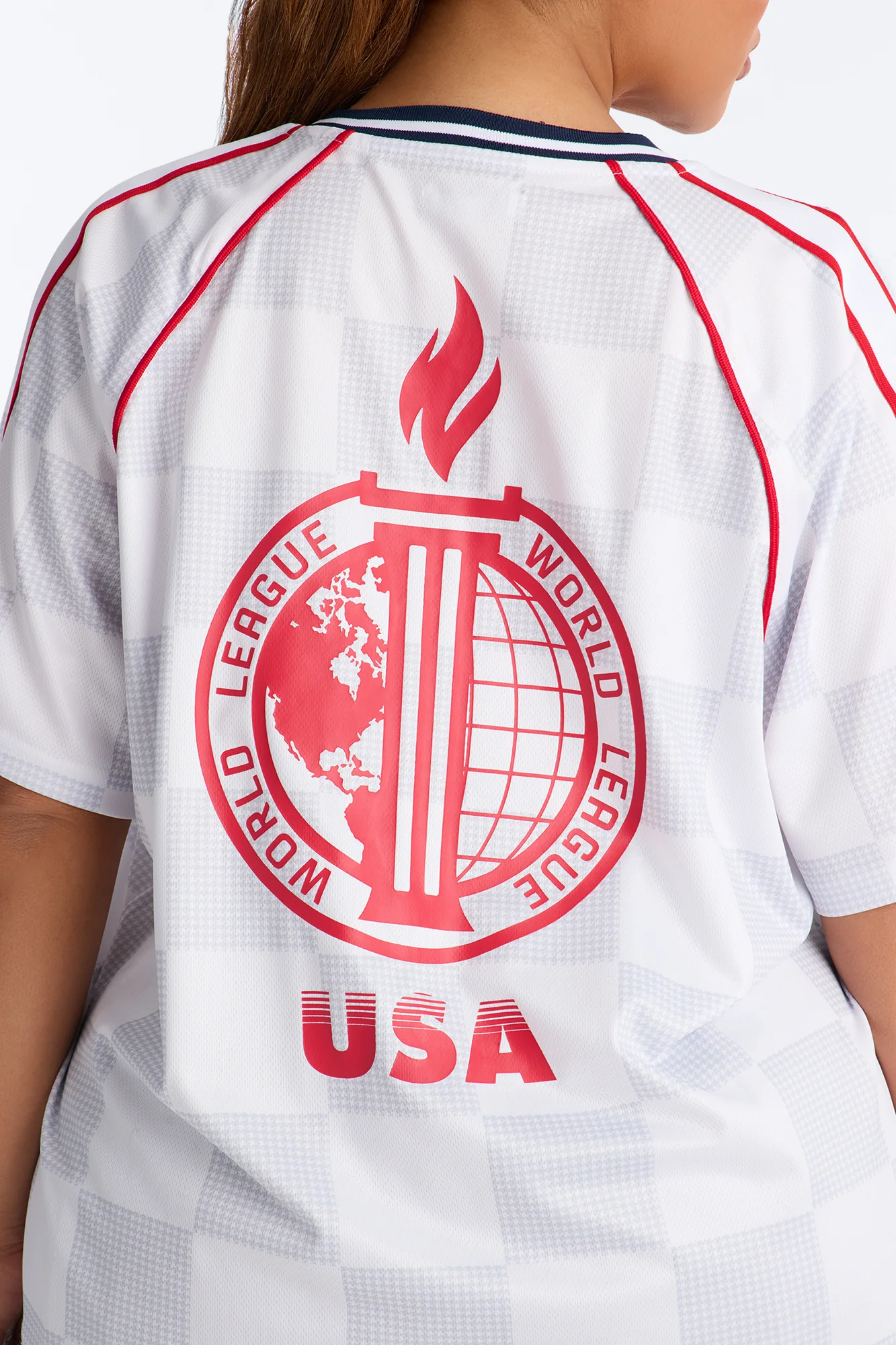 USA Soccer Jersey - White - Image 9