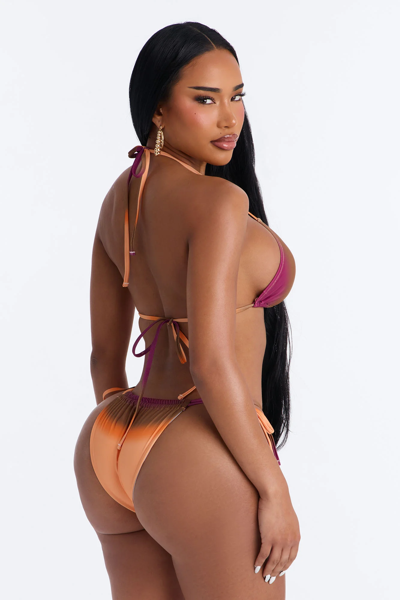 Venice Vibe Bikini And Sarong - Multi Color - Image 5