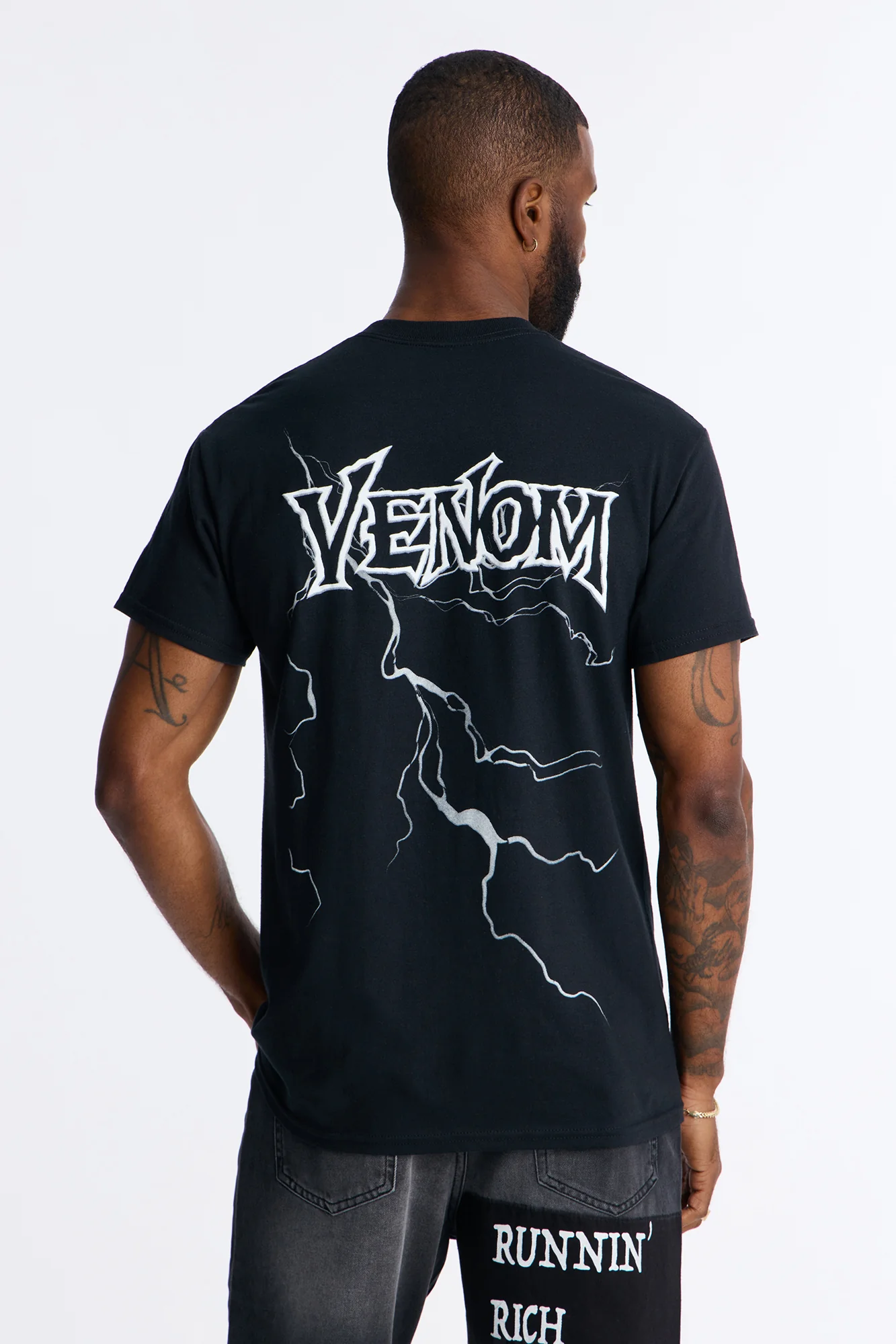 Venom Night Fall Short Sleeve Tee - Black - Image 4