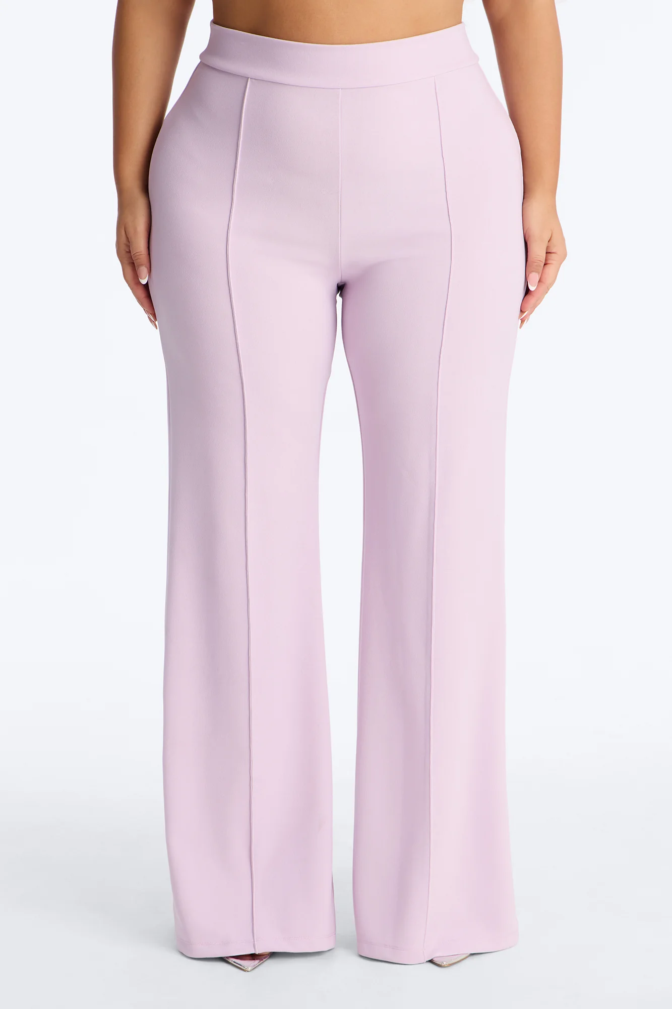 Victoria High Waisted Dress Pants - Orchid - Image 5