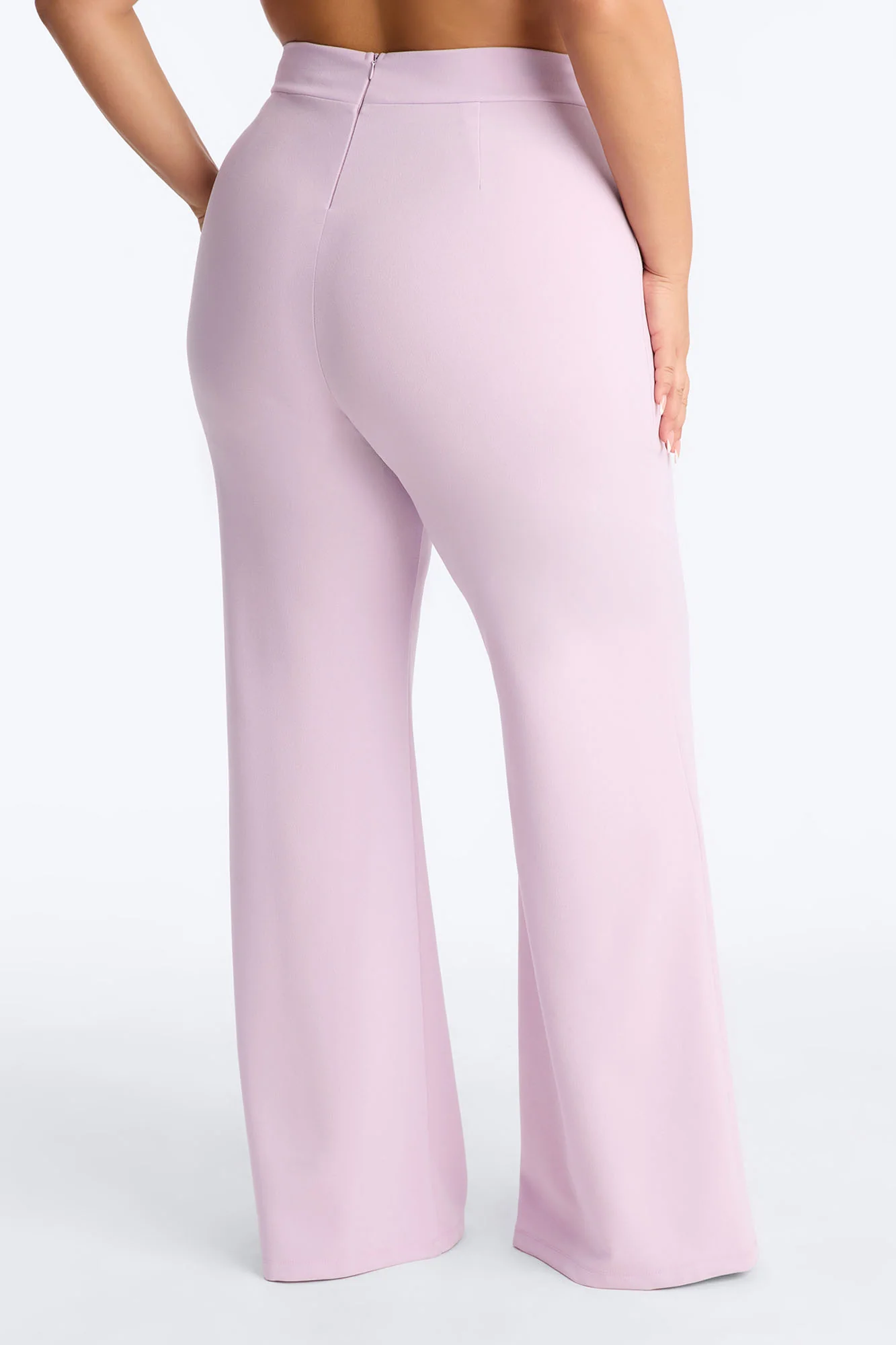 Victoria High Waisted Dress Pants - Orchid - Image 6