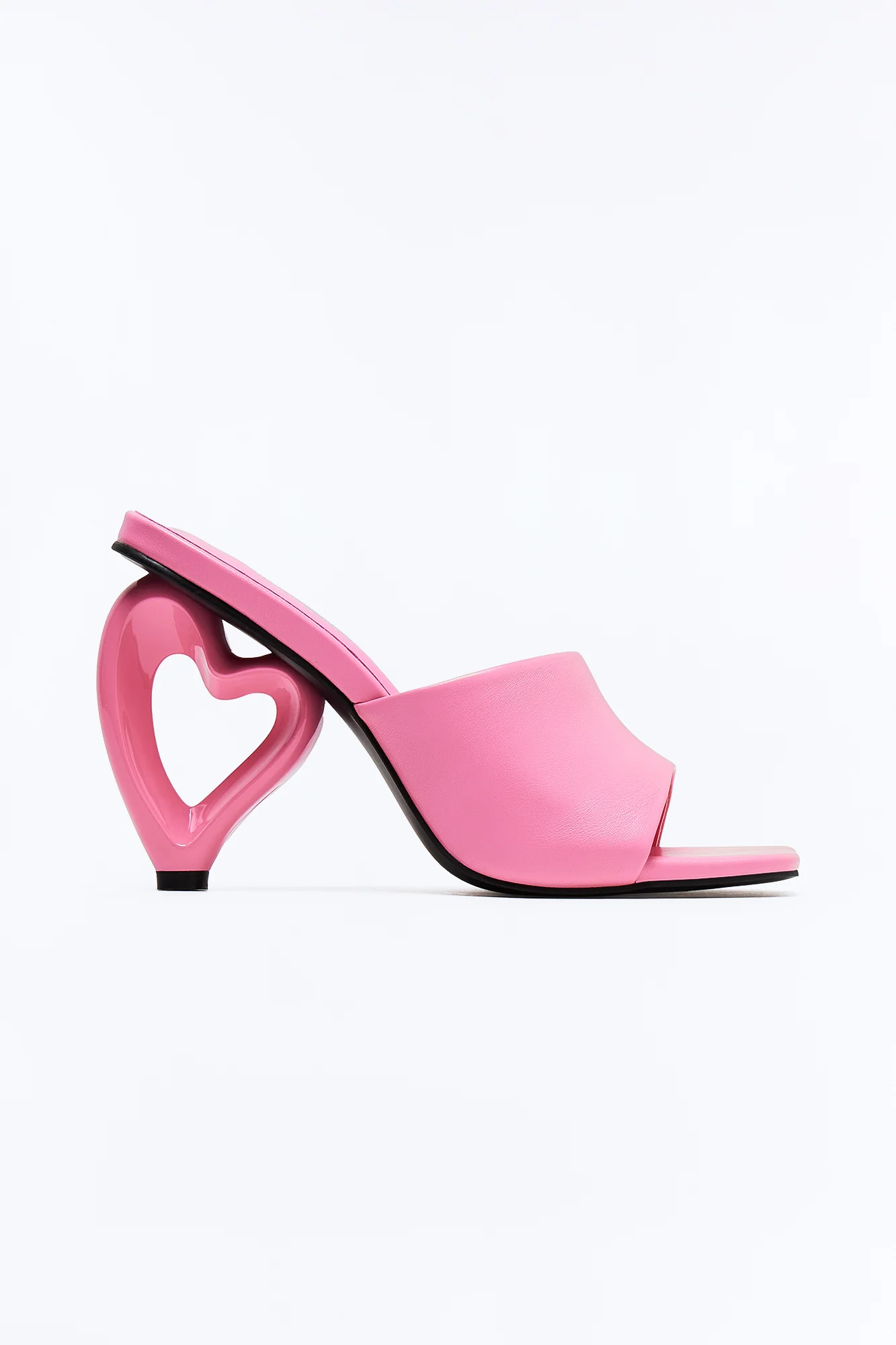 Villy Novelty Heart Heels - Pink