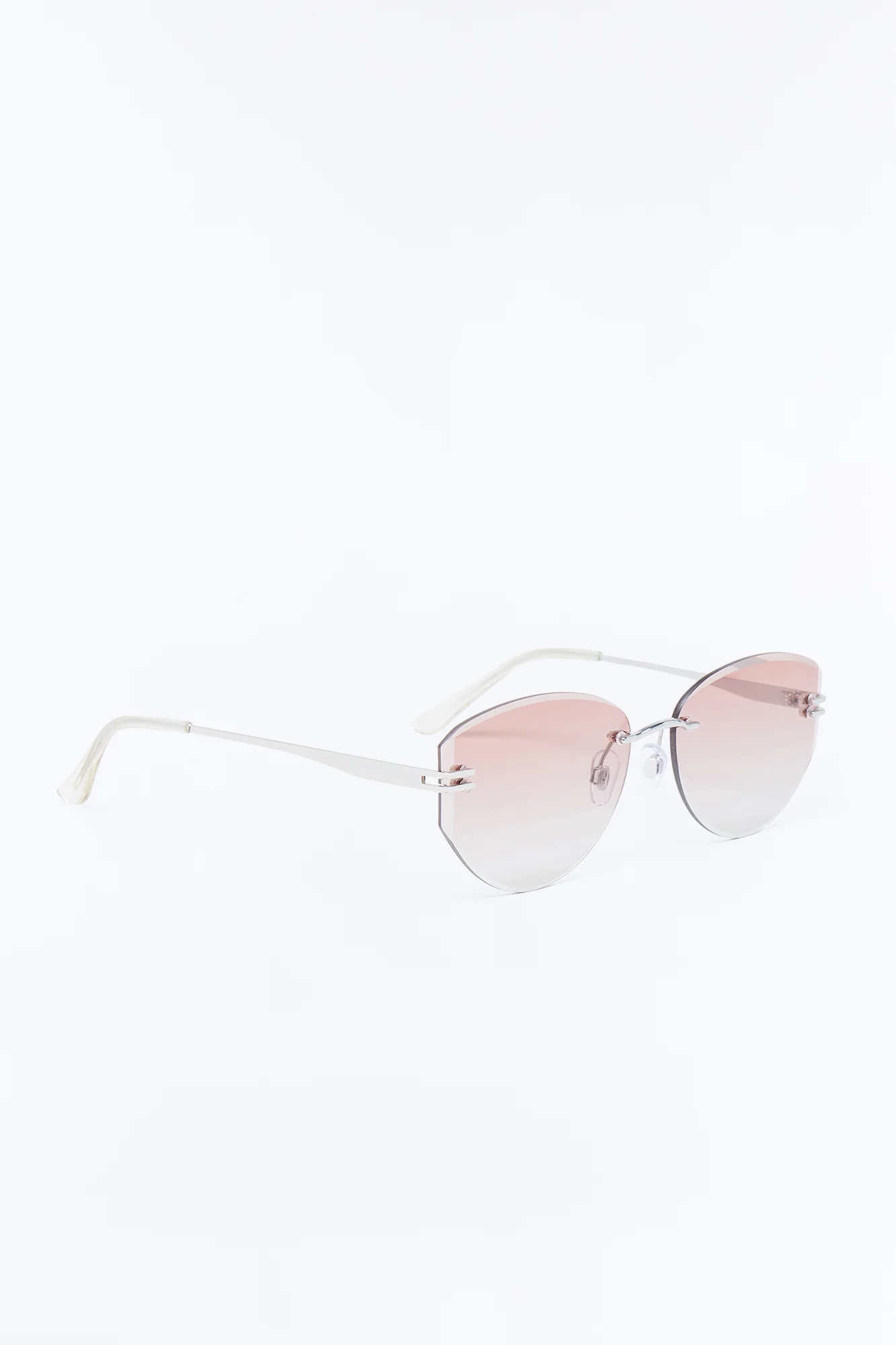 Visionary Cat Eye Sunglasses - Silver/Combo - Image 4