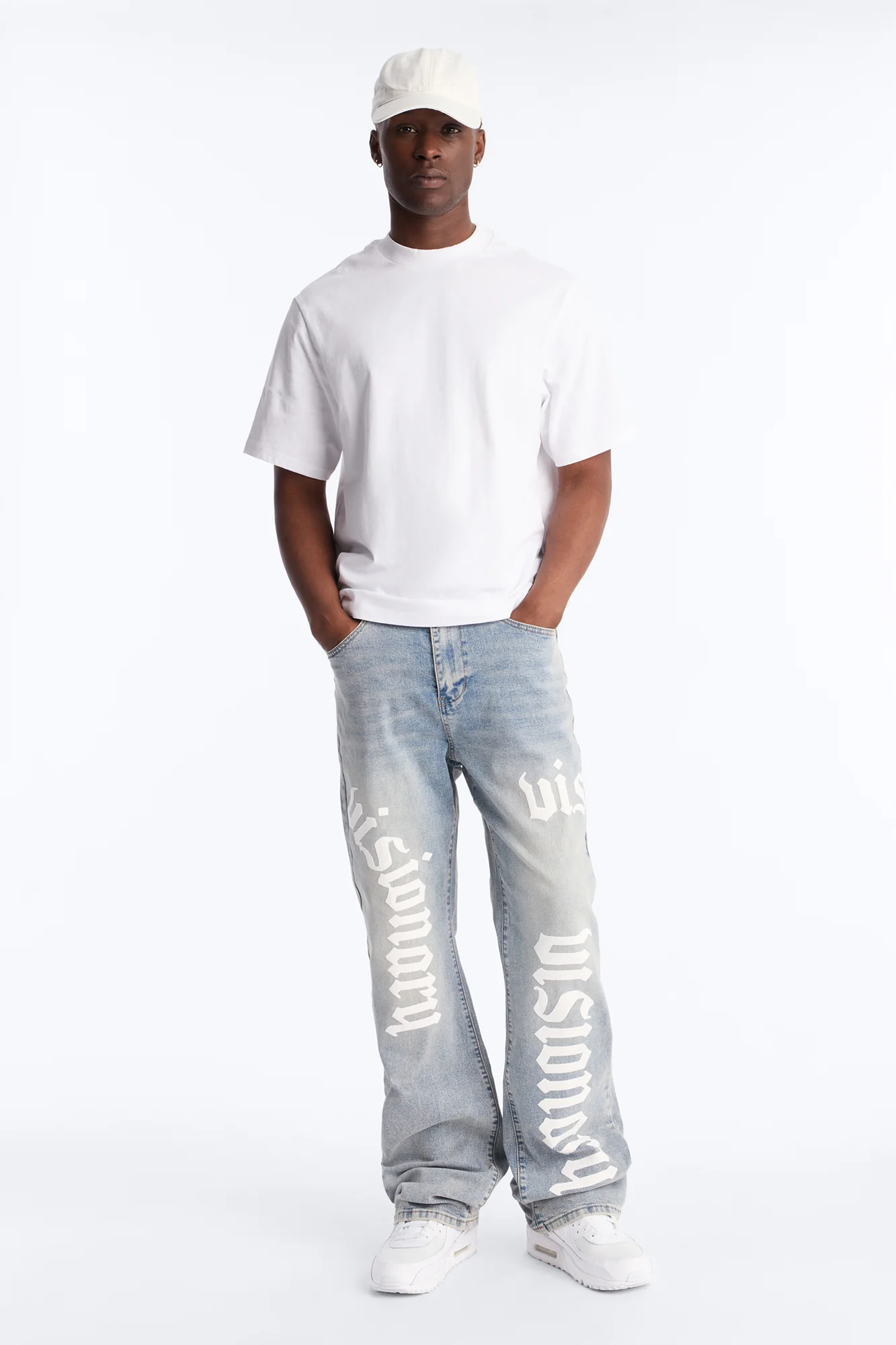 Visionary Stacked Skinny Jean - Light Blue Wash - Image 2