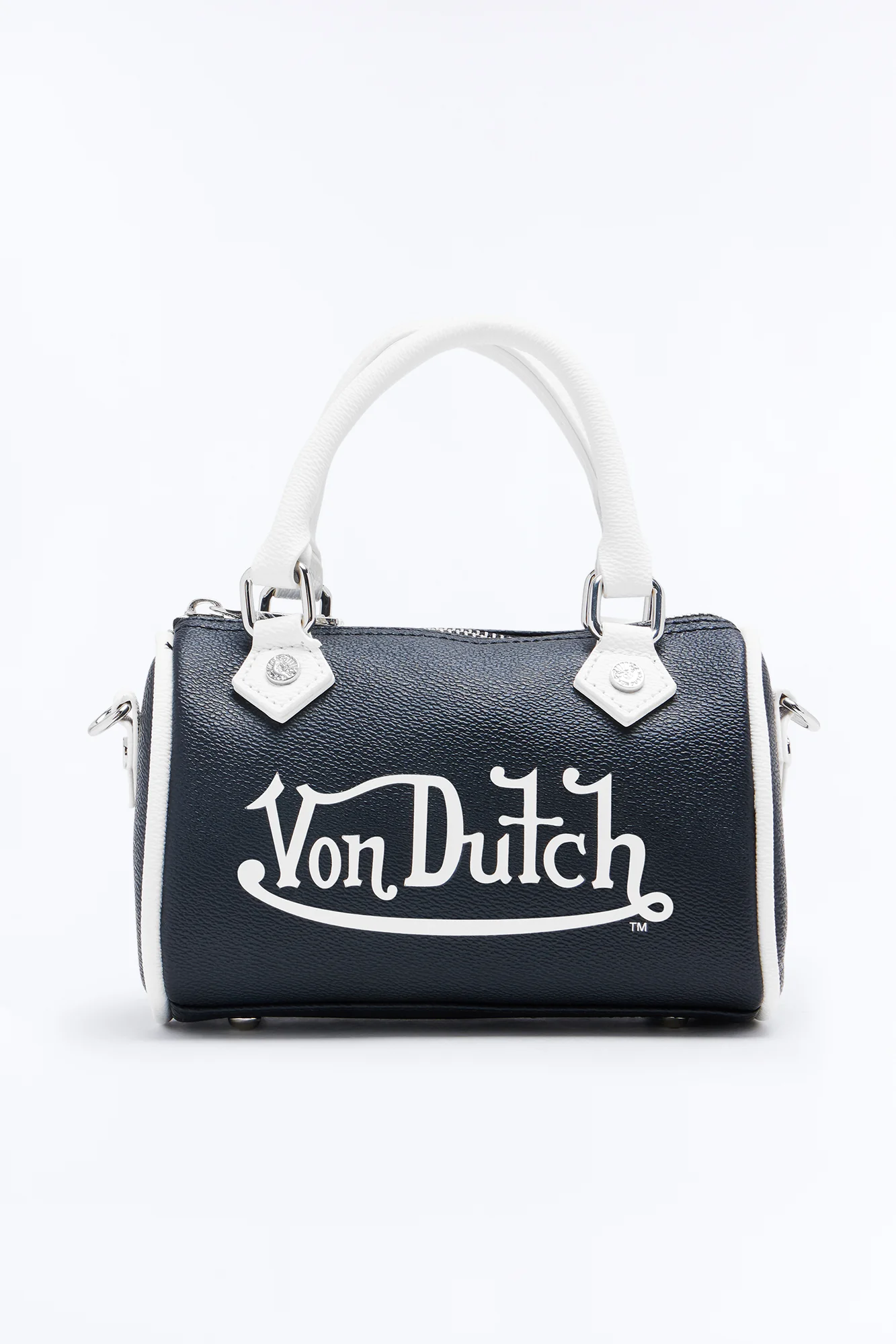 Von Dutch Core Hanna In Black Bag - Black/White - Image 3